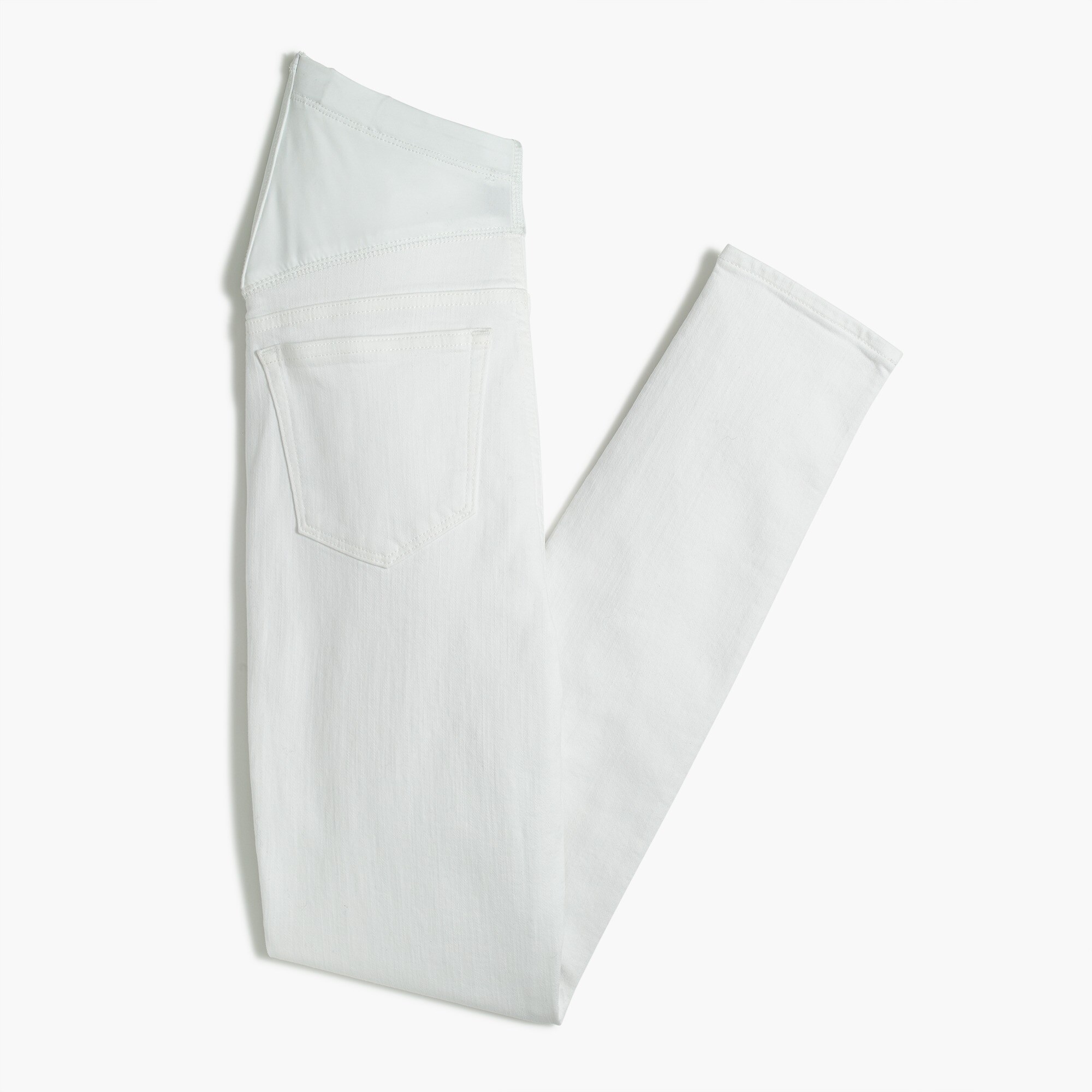 White maternity jean in signature stretch