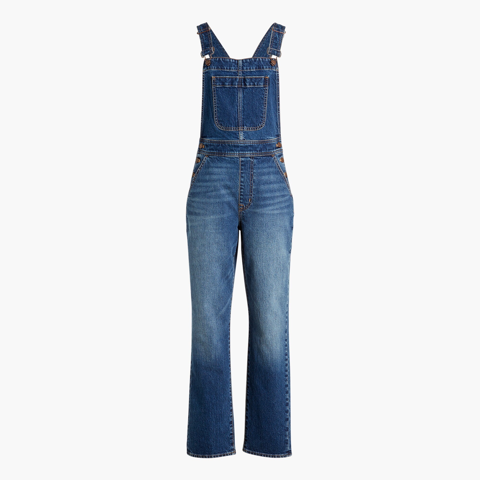 Classic overalls in all-day stretch