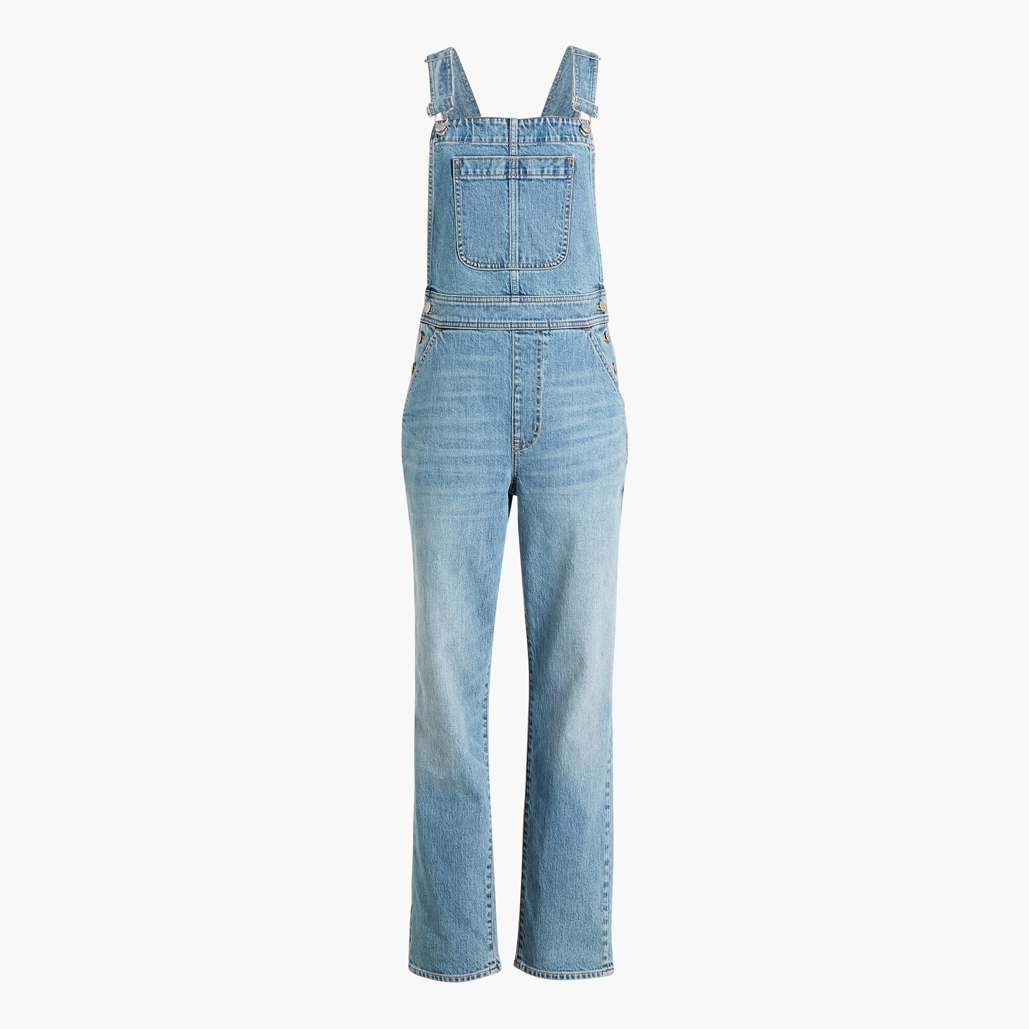 Classic overalls in all-day stretch