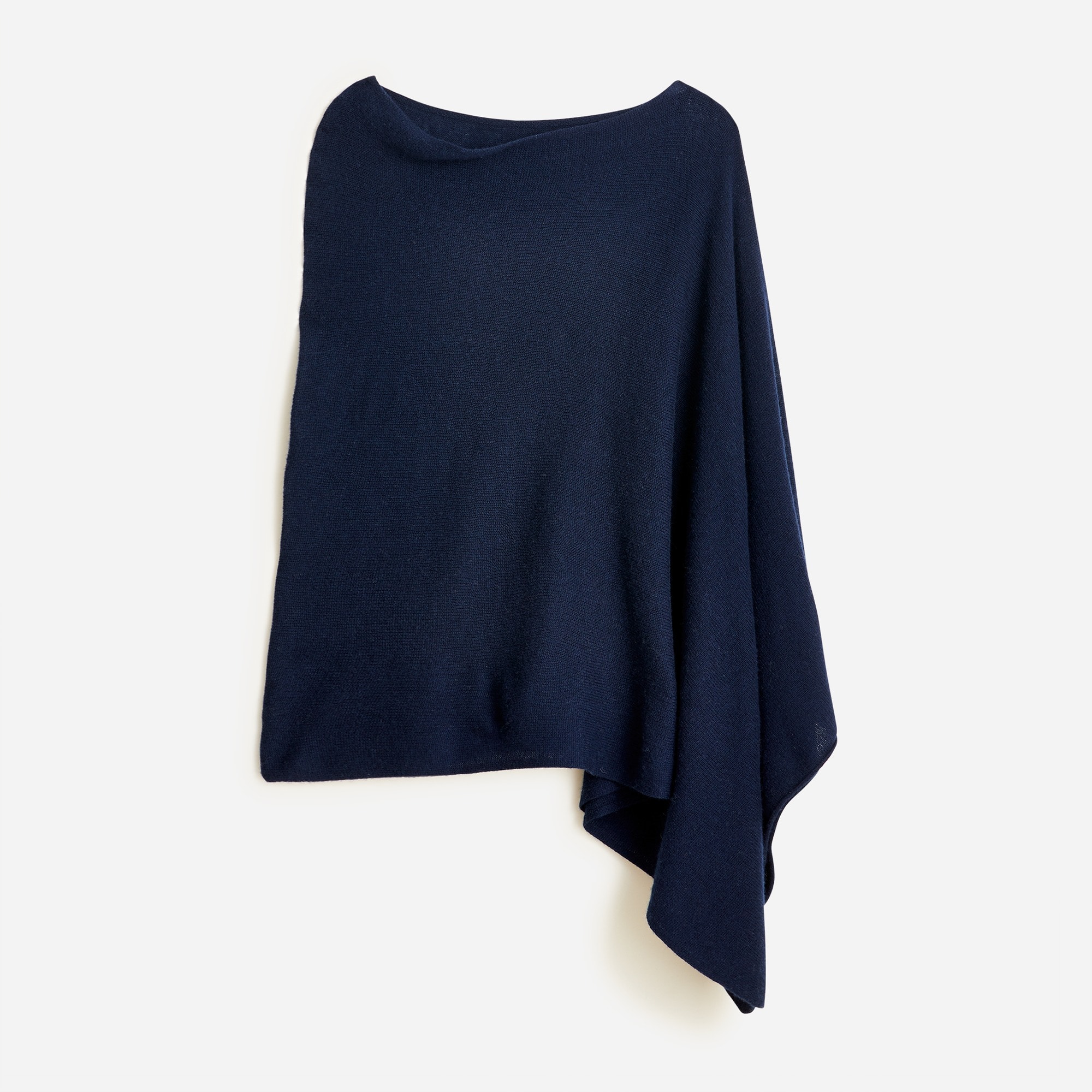 womens Cashmere-wool blend poncho