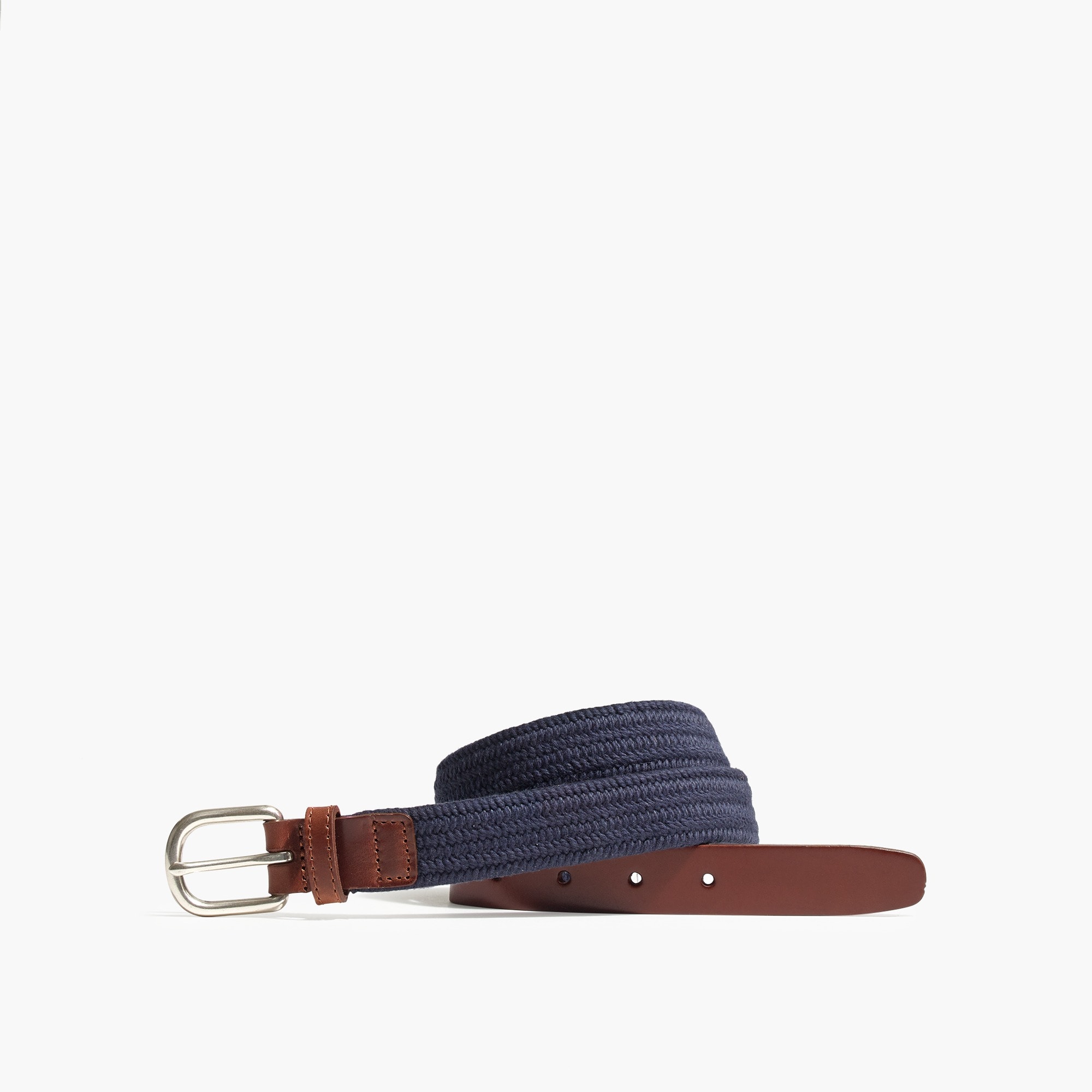 Boys' braided elastic belt