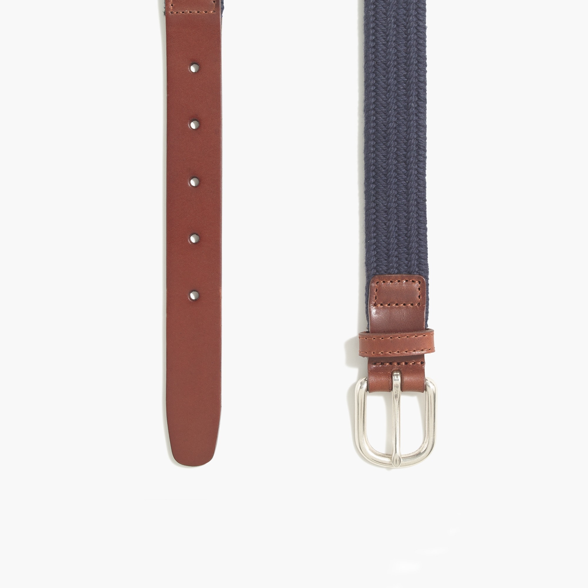 Boys' braided elastic belt