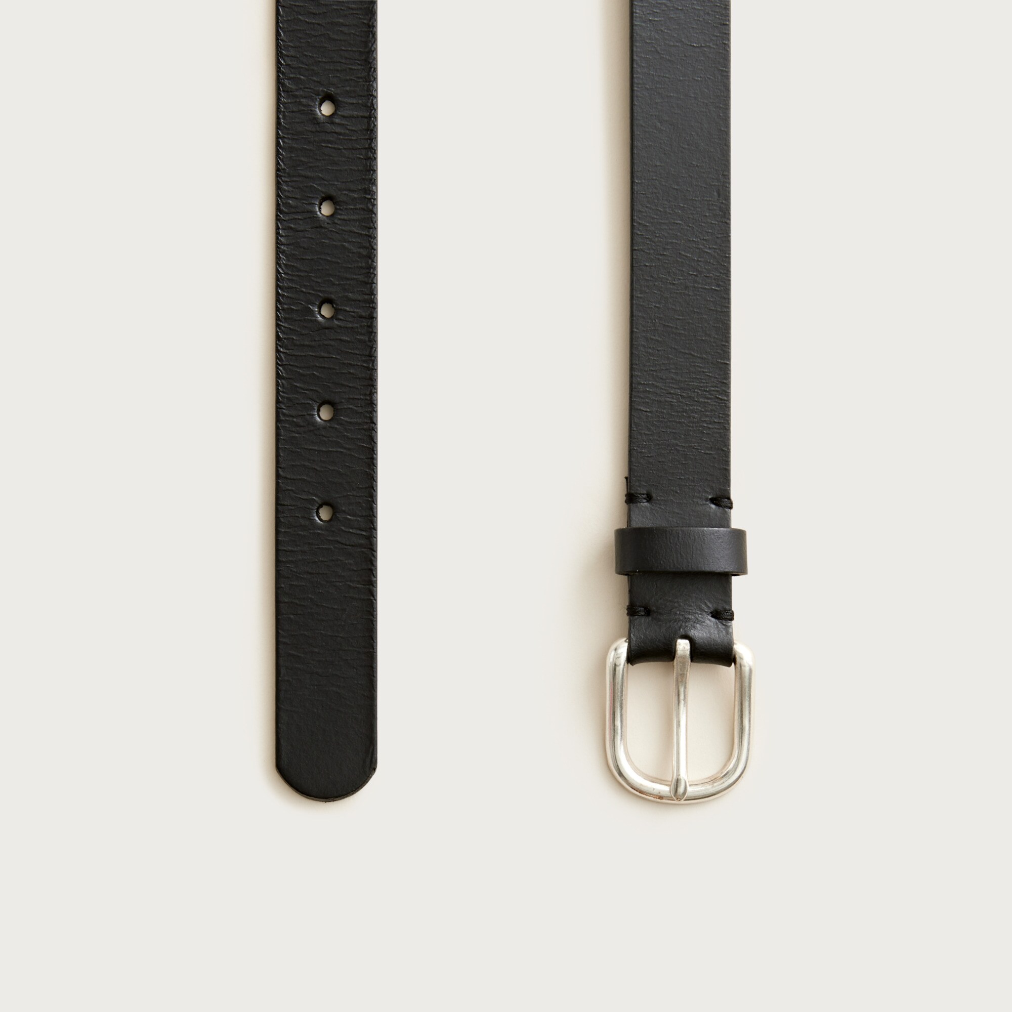 Kids' leather belt