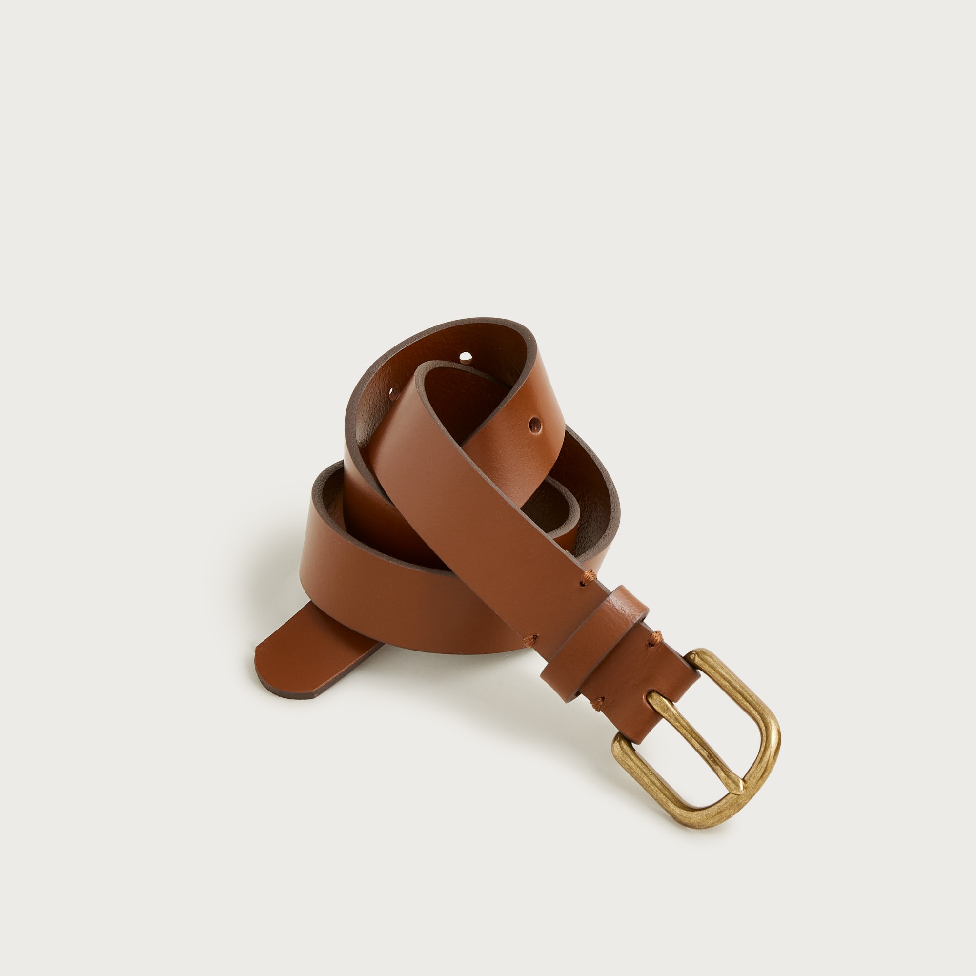 Kids' leather belt