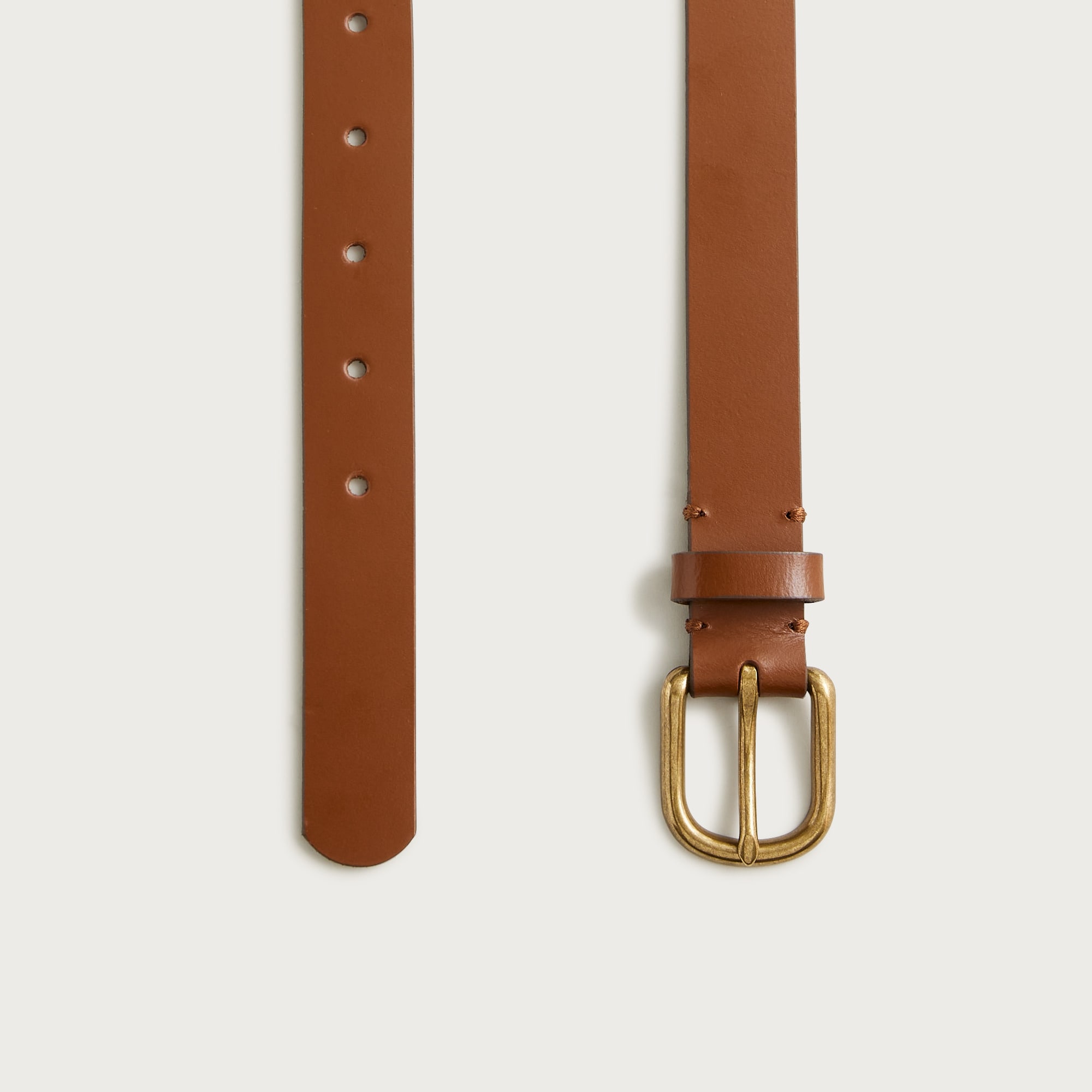 8399 Juniors Creedence Belt, Brown Dress Belt - Cognac | Tanner Goods main image 3