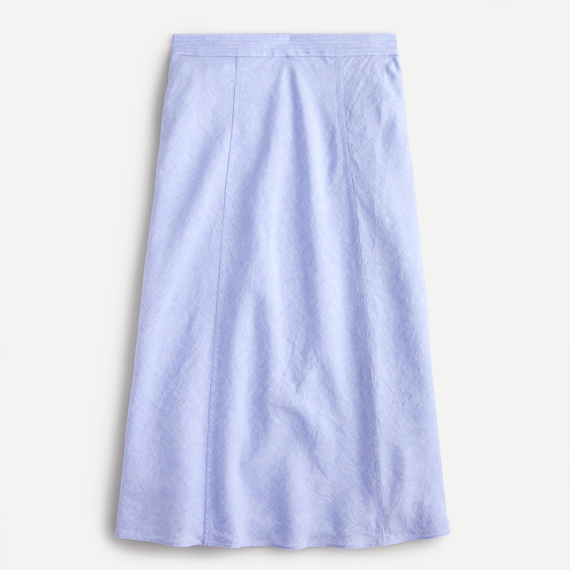 Linen slip skirt