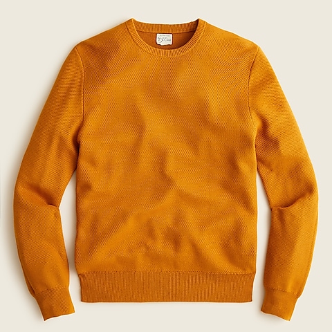  Cotton-silk pique sweater