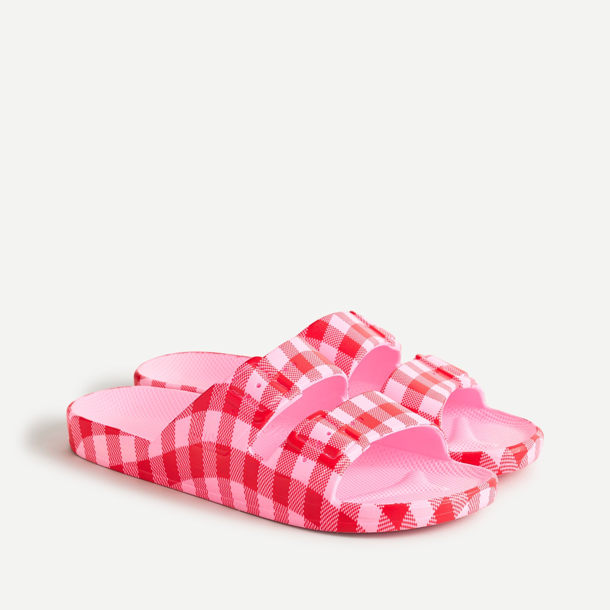 Freedom Moses X J.Crew gingham sandals