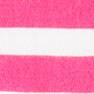 Striped jersey tee and short pajama set FESTIVAL PINK WHITE factory: striped jersey tee and short pajama set for women