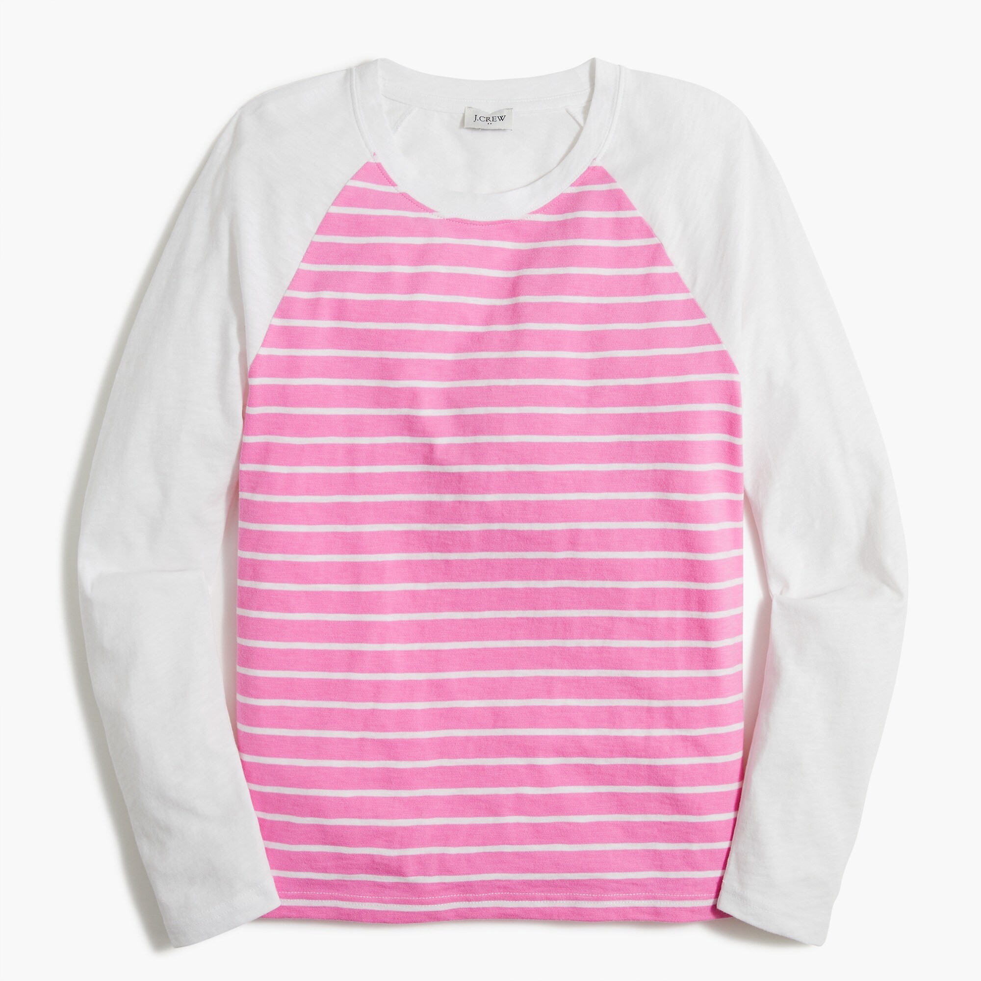 raglan girlfriend crewneck tee for women