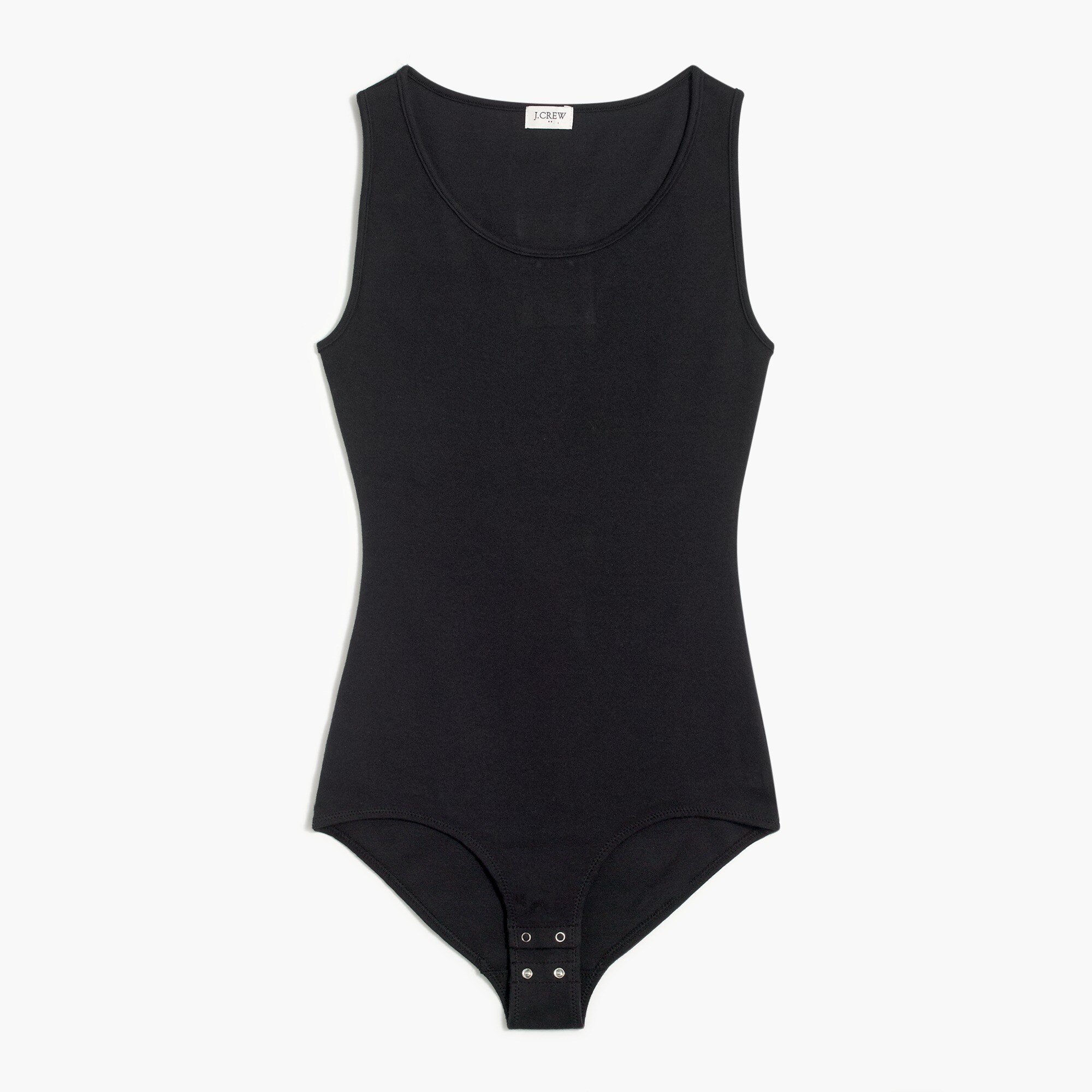 Scoopneck tank bodysuit