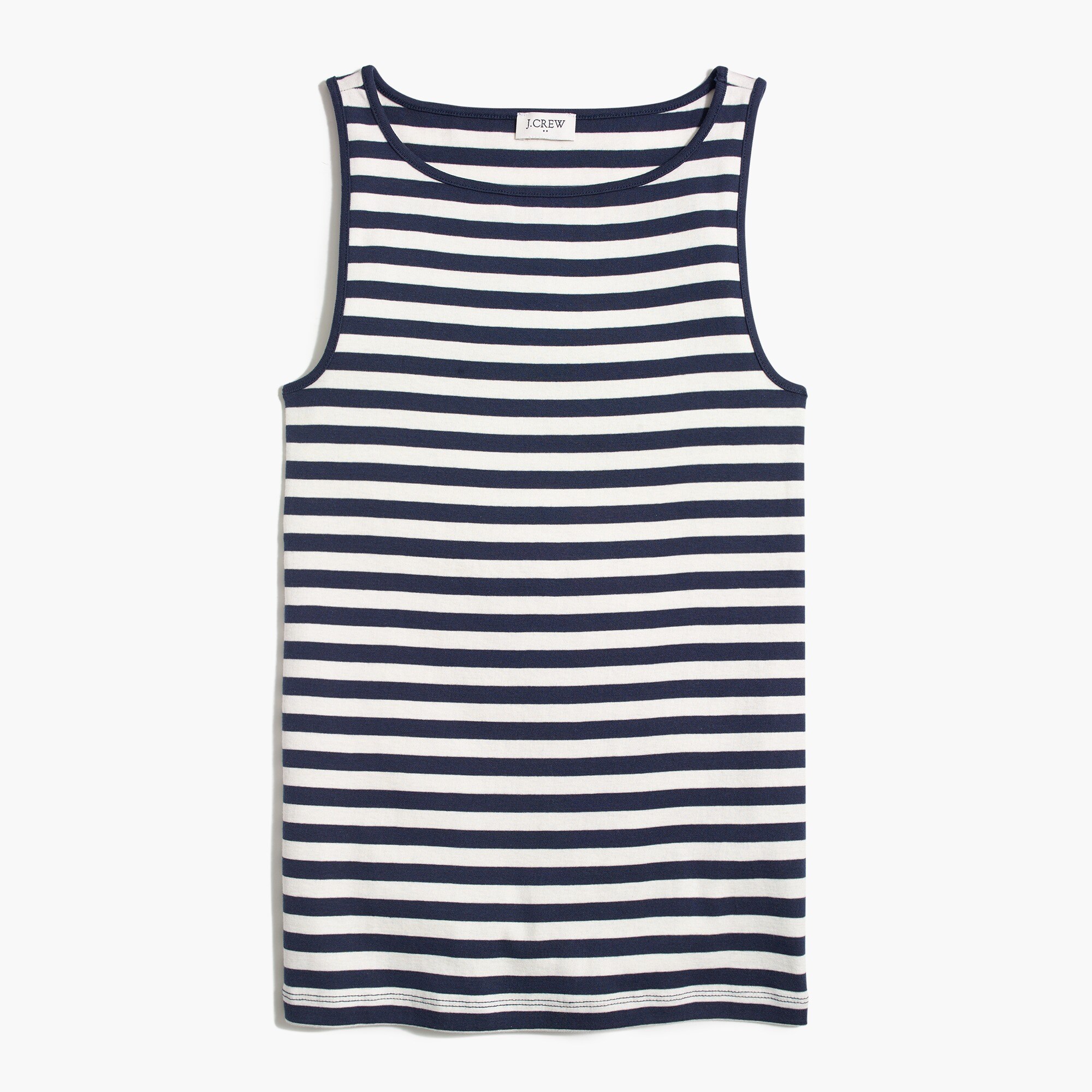 striped open-neck cami top for women