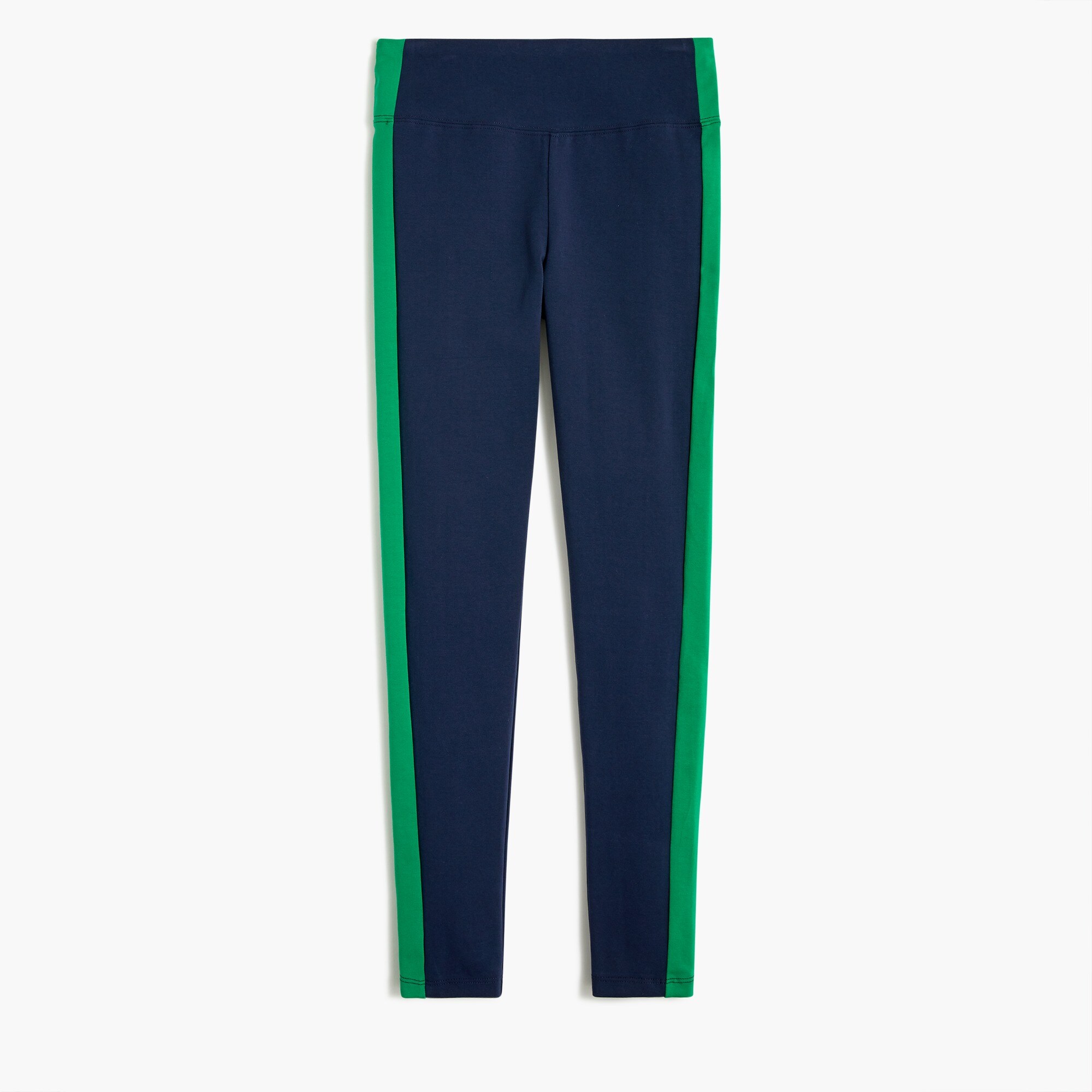 full-length everyday leggings with side panel for women