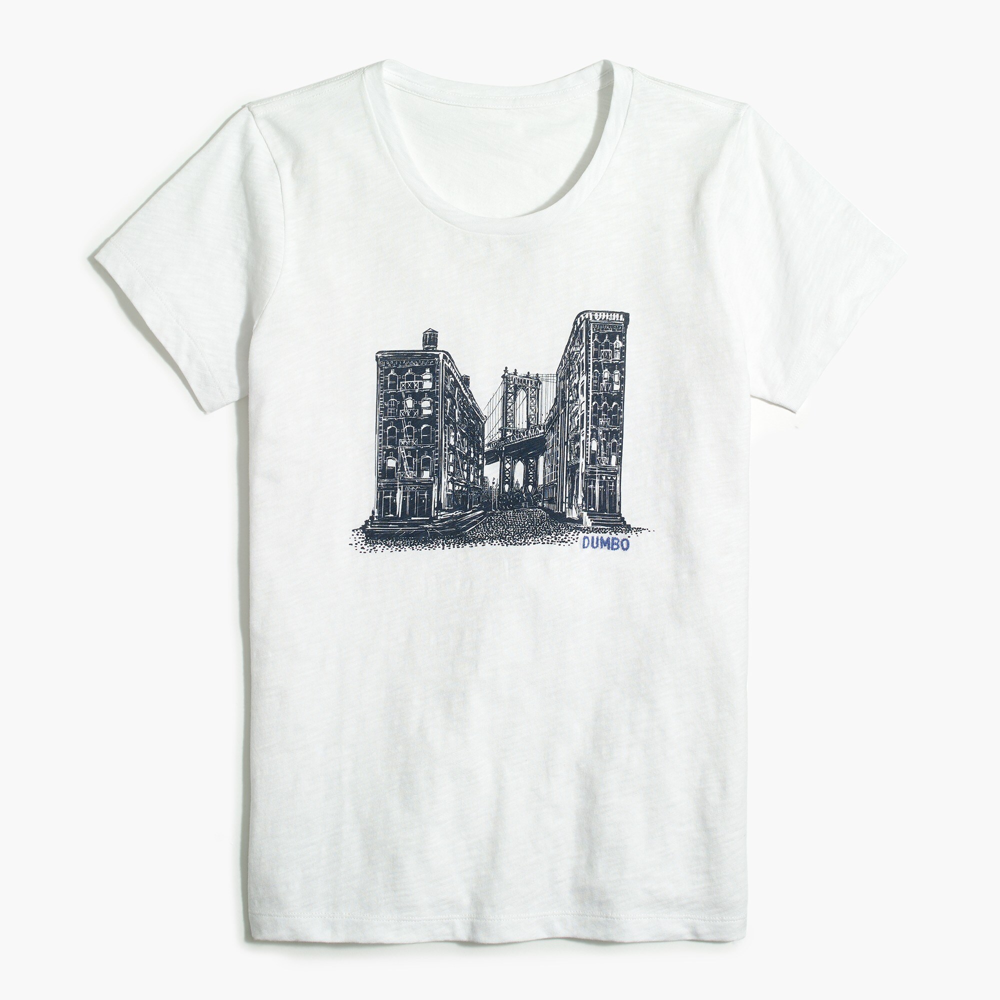 dumbo, brooklyn graphic tee for women