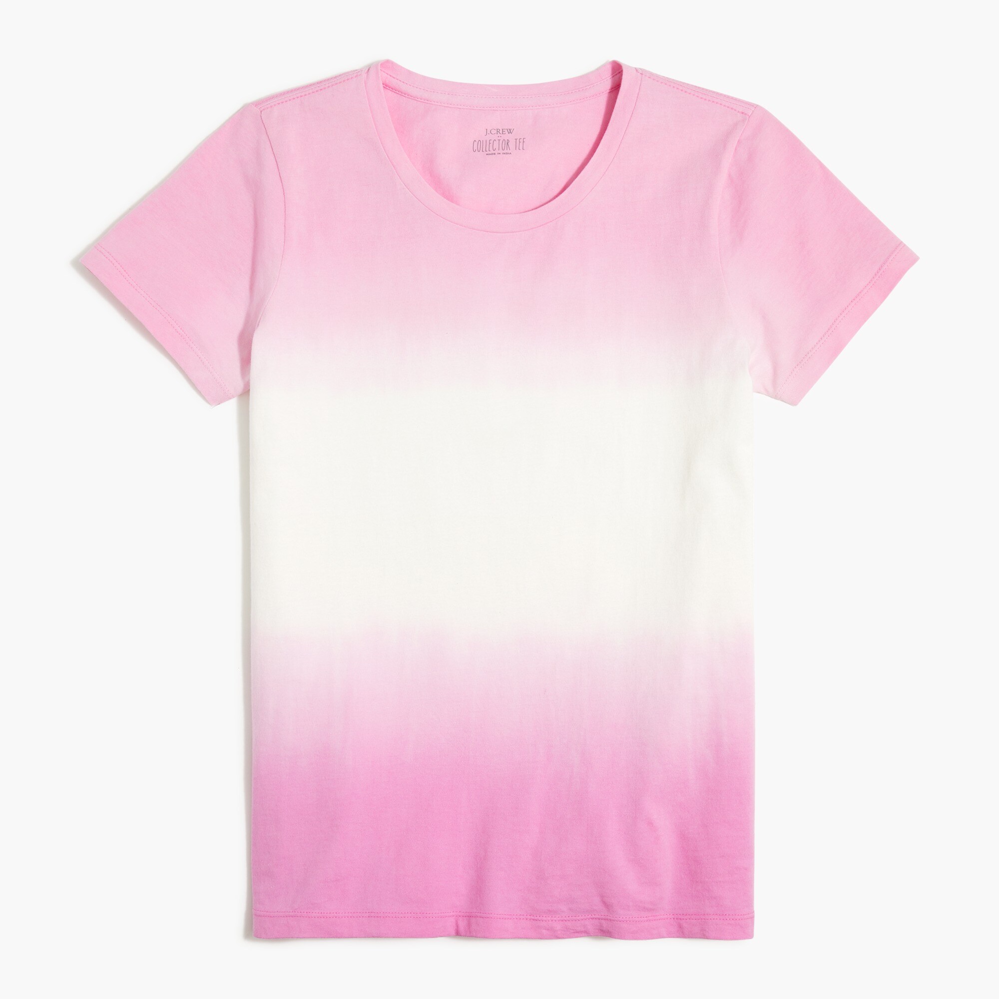 dip-dyed ombré tee for women