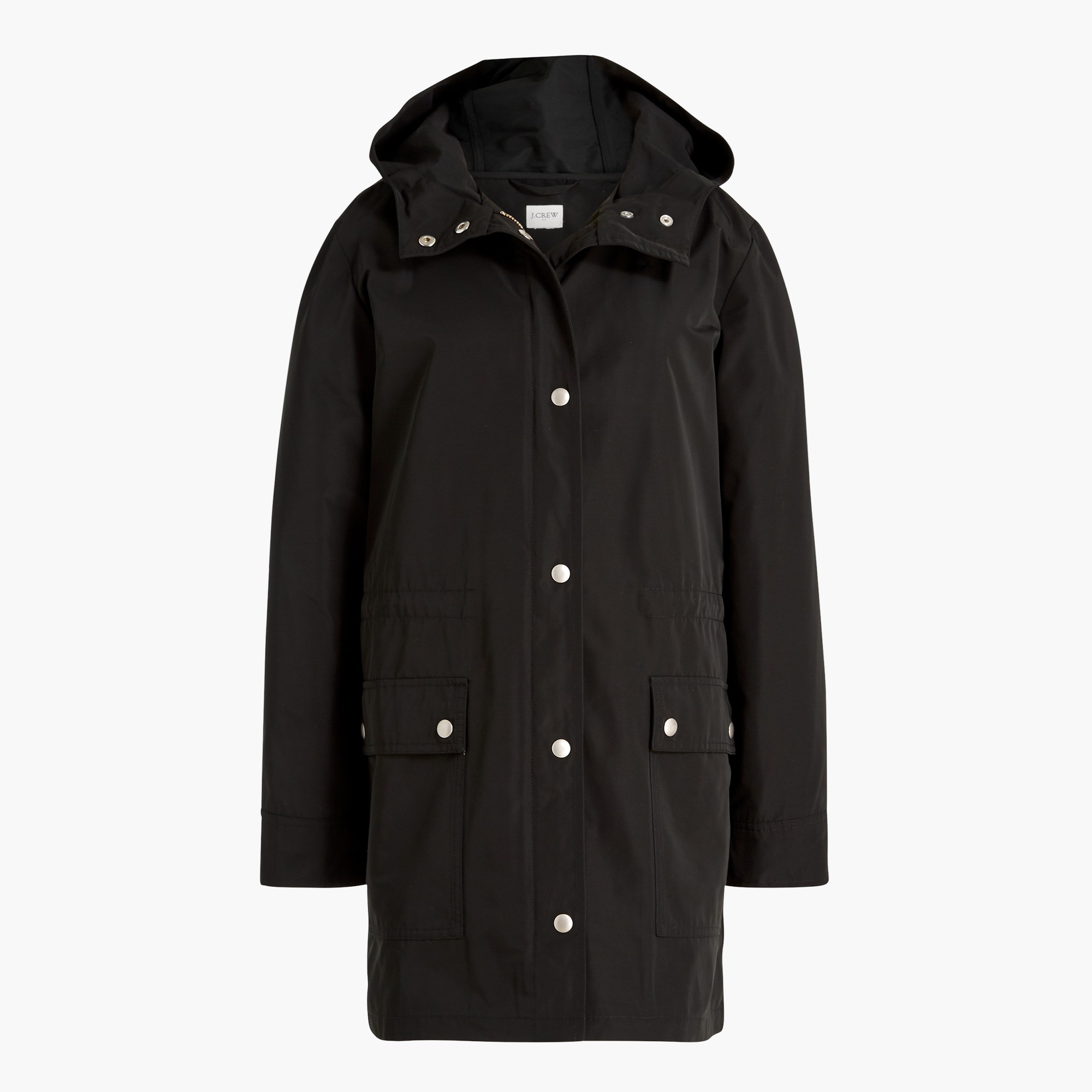 Factory Midi length Raincoat With Snaps For Women