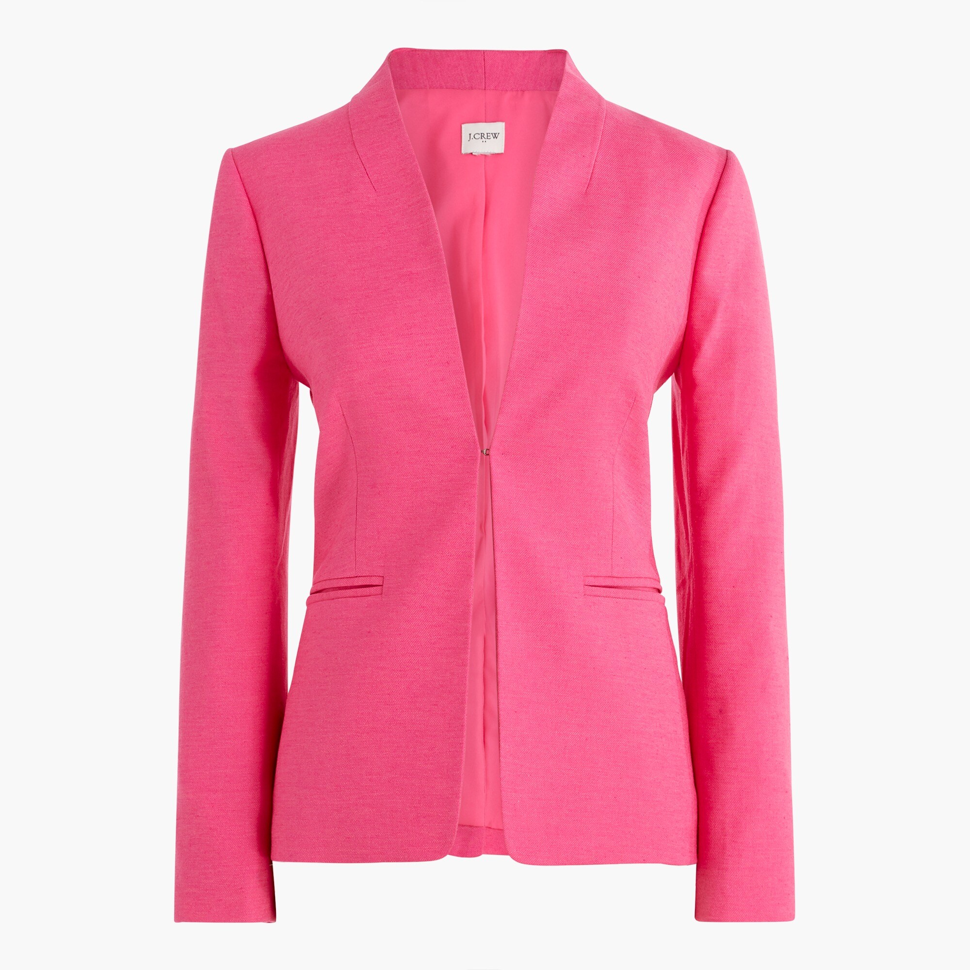 Broadway Blazer In Stretch Linen Blend For Women | Factory