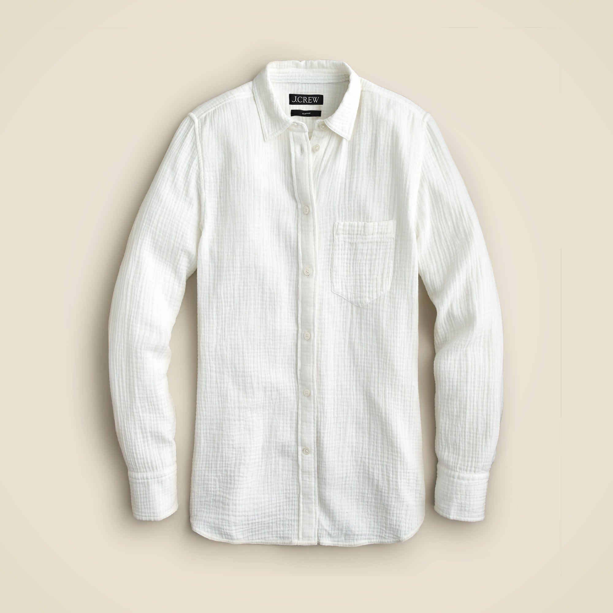 Garçon classic double-gauze shirt
