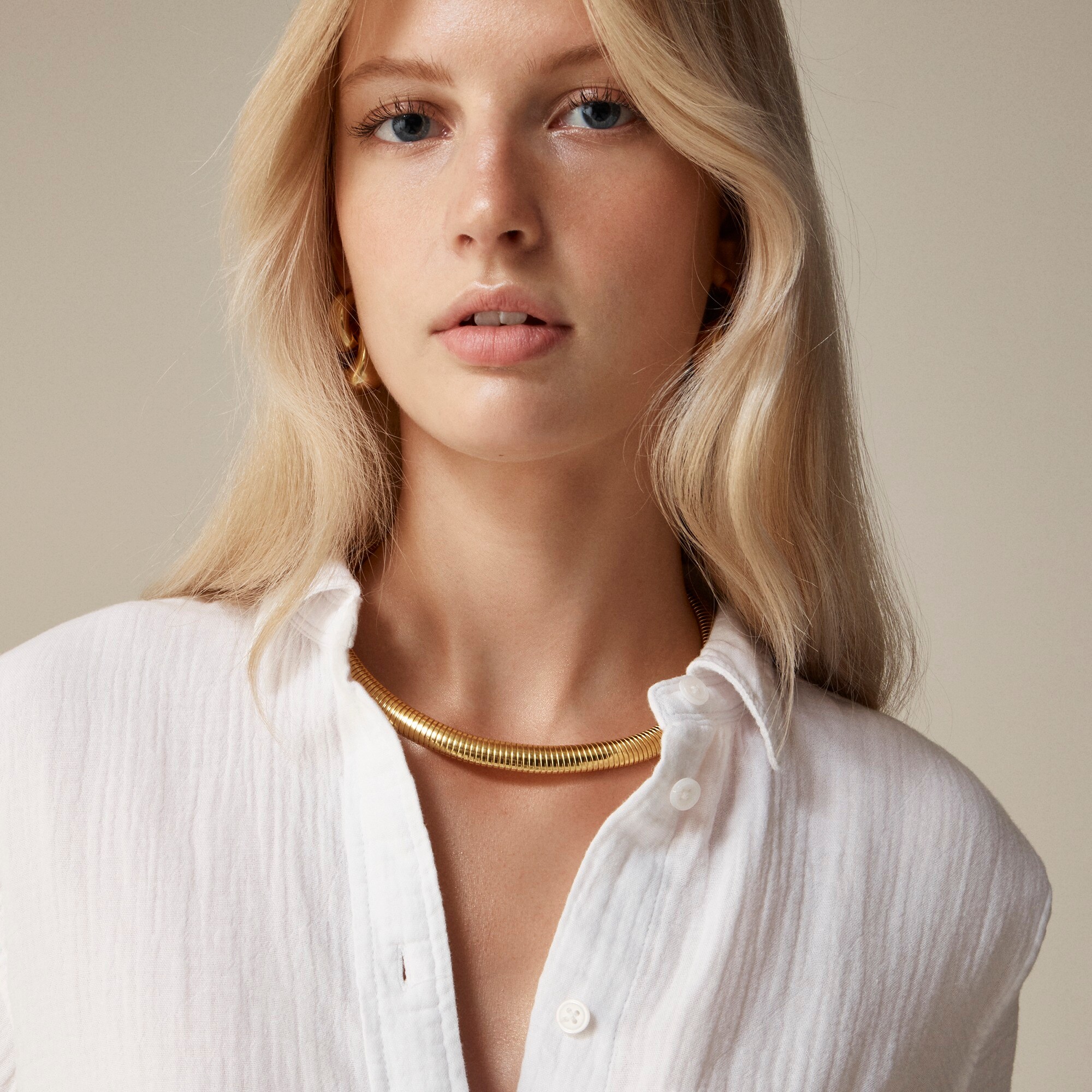 Garçon classic double-gauze shirt