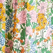 Faux-wrap dress in Liberty® Mini Floral Walk PETUNIA LIME MARIGOLD j.crew: faux-wrap dress in liberty® mini floral walk for women