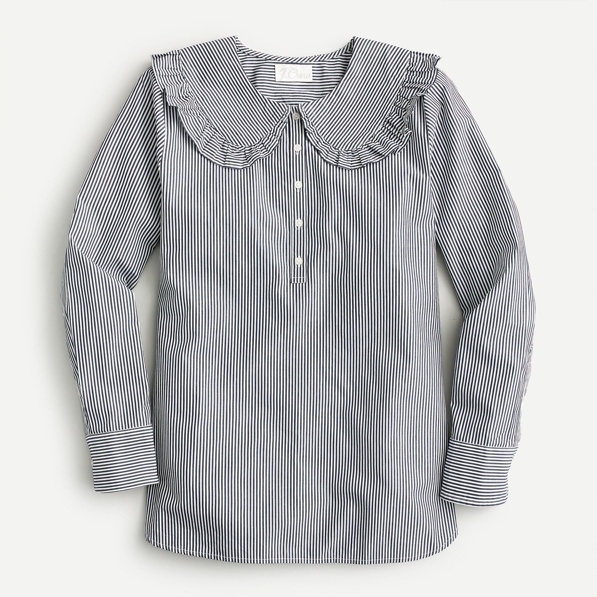 J crew ruffle shirt hotsell