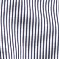 Tall relaxed-fit crisp cotton poplin shirt in navy stripe NAVY STRIPE j.crew: relaxed-fit crisp cotton poplin shirt in navy stripe for women