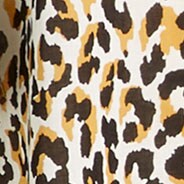 Sleeveless cover-up tunic GOLD LEOPARD SM IVORY B factory: sleeveless cover-up tunic for women