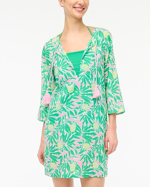 womens Printed cover-up tunic