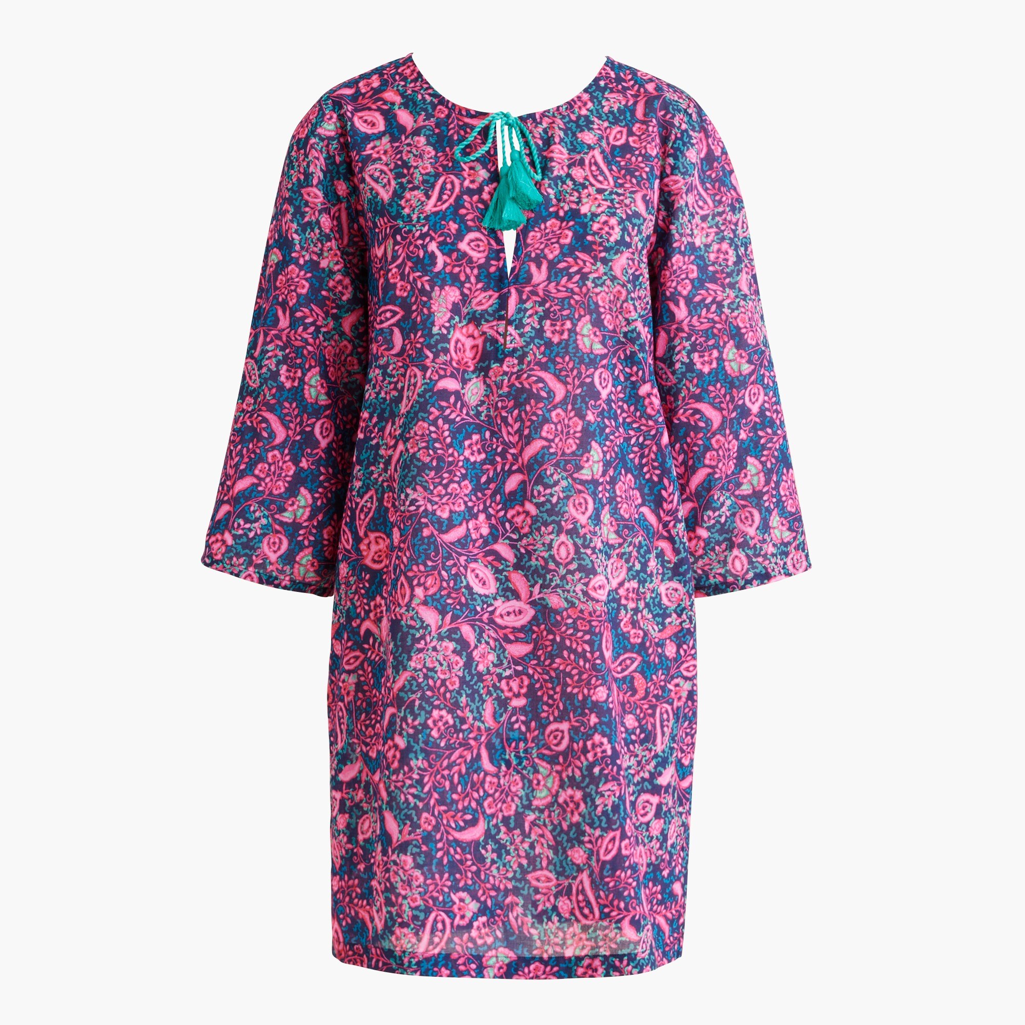  Printed beach tunic