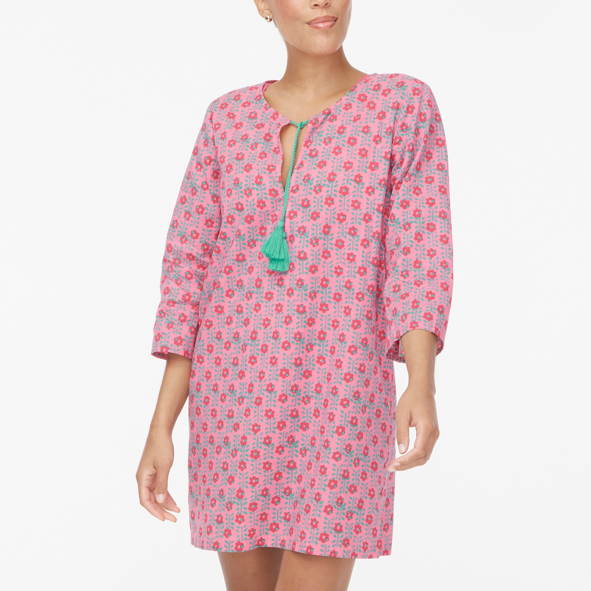 womens Printed beach tunic