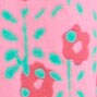 Printed beach tunic BRILLIANT AZALEA