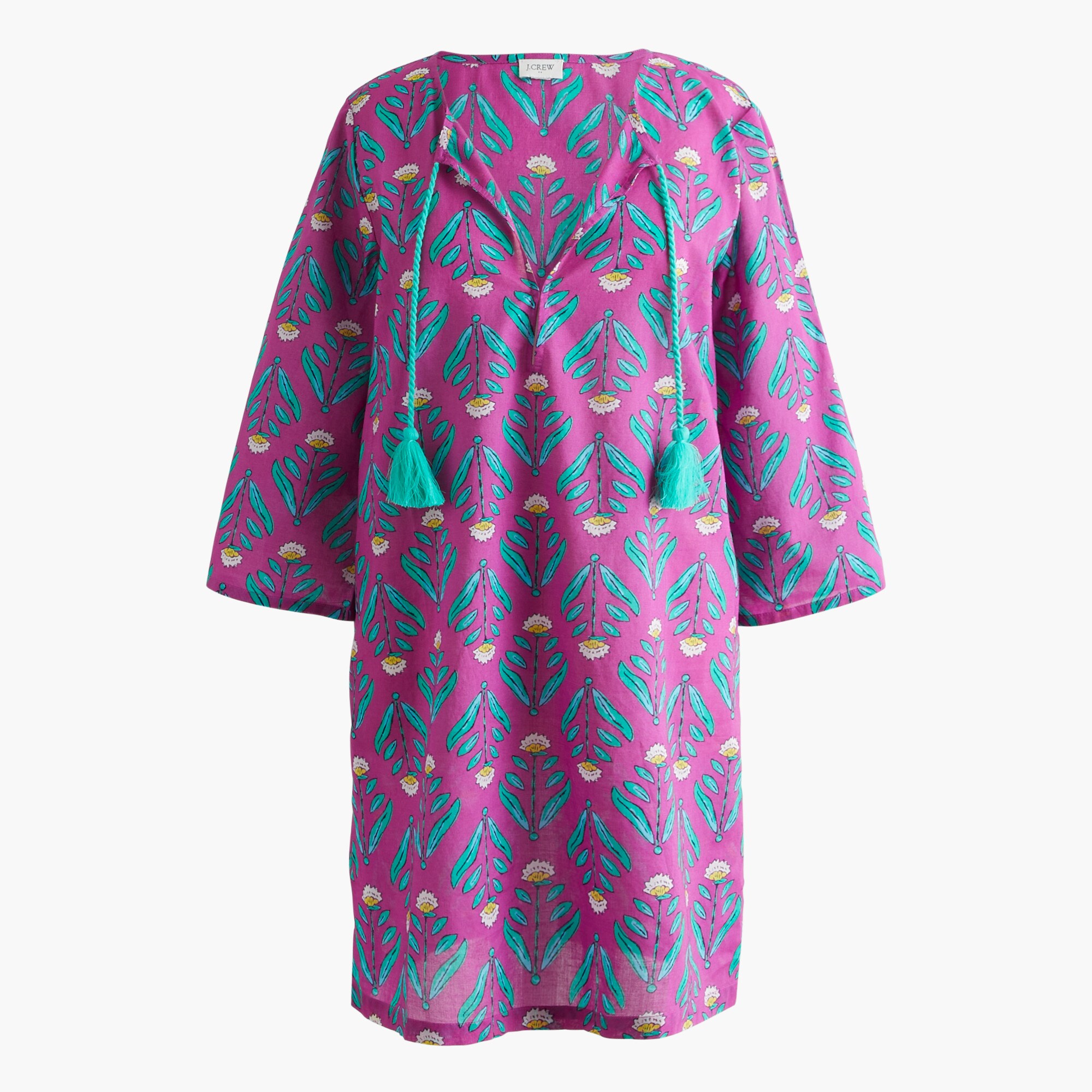  Printed beach tunic