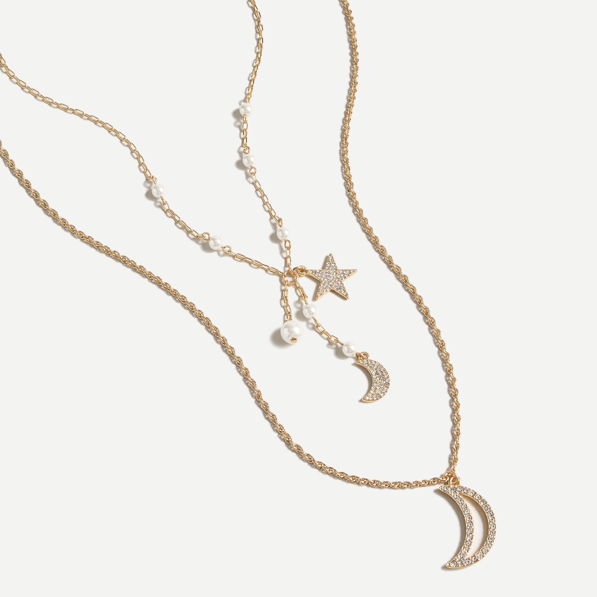 アクセサリー Octi Layered  Pendant Necklace Octi Layered Island Pendant Necklace