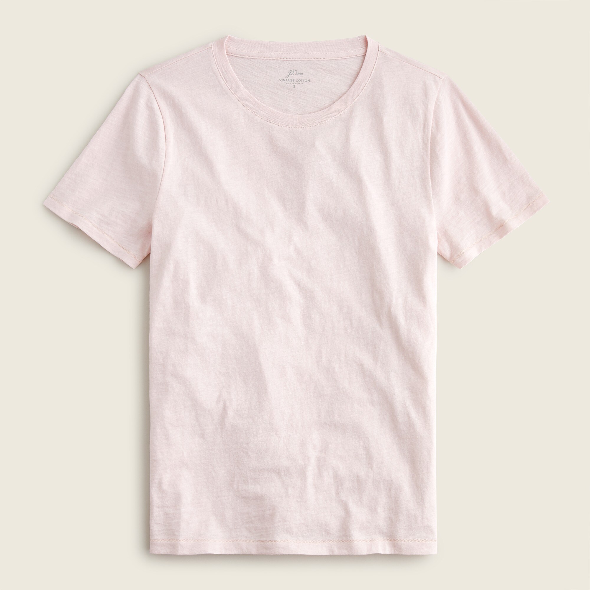 New vintage cotton crewneck T-shirt