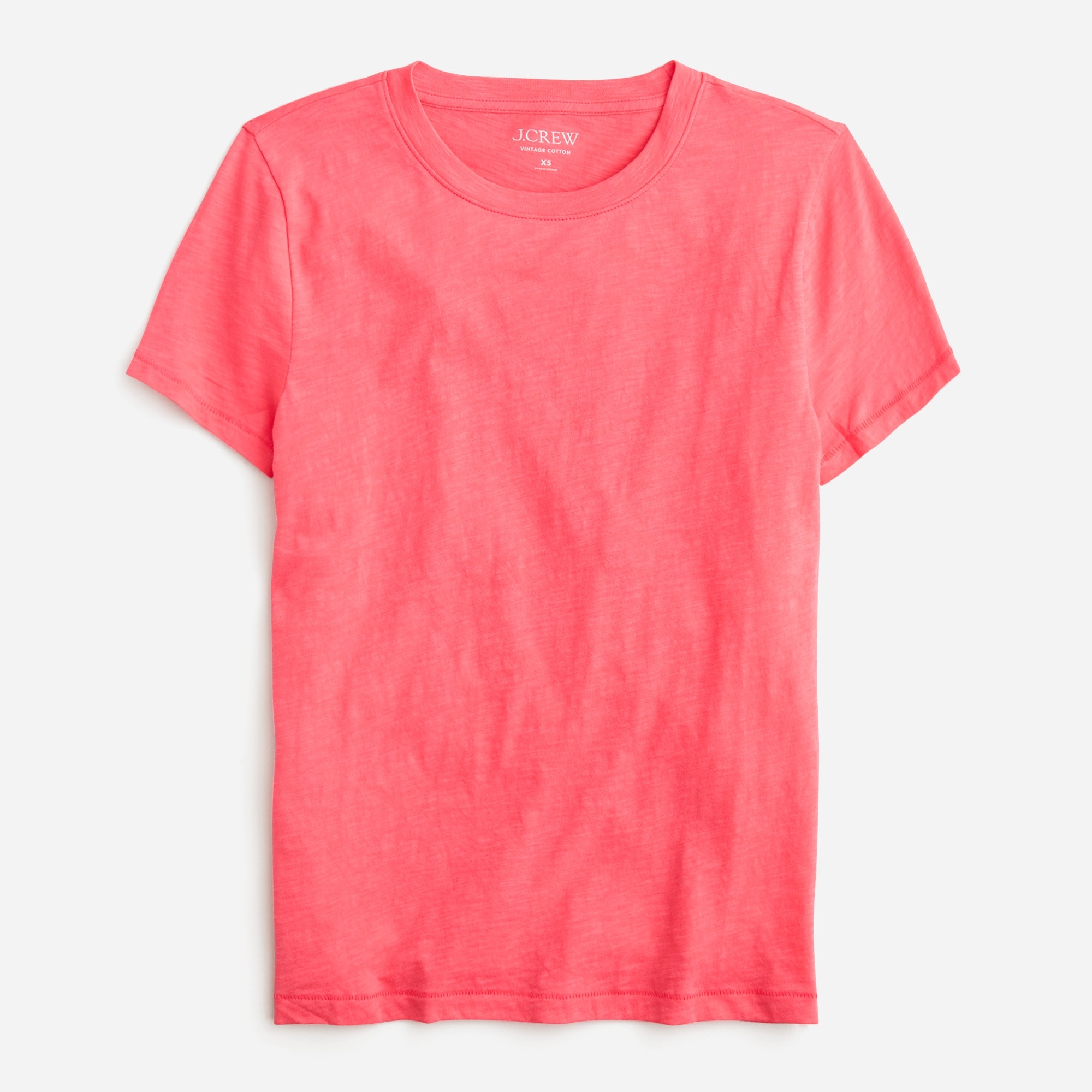 Vintage cotton crewneck T-shirt