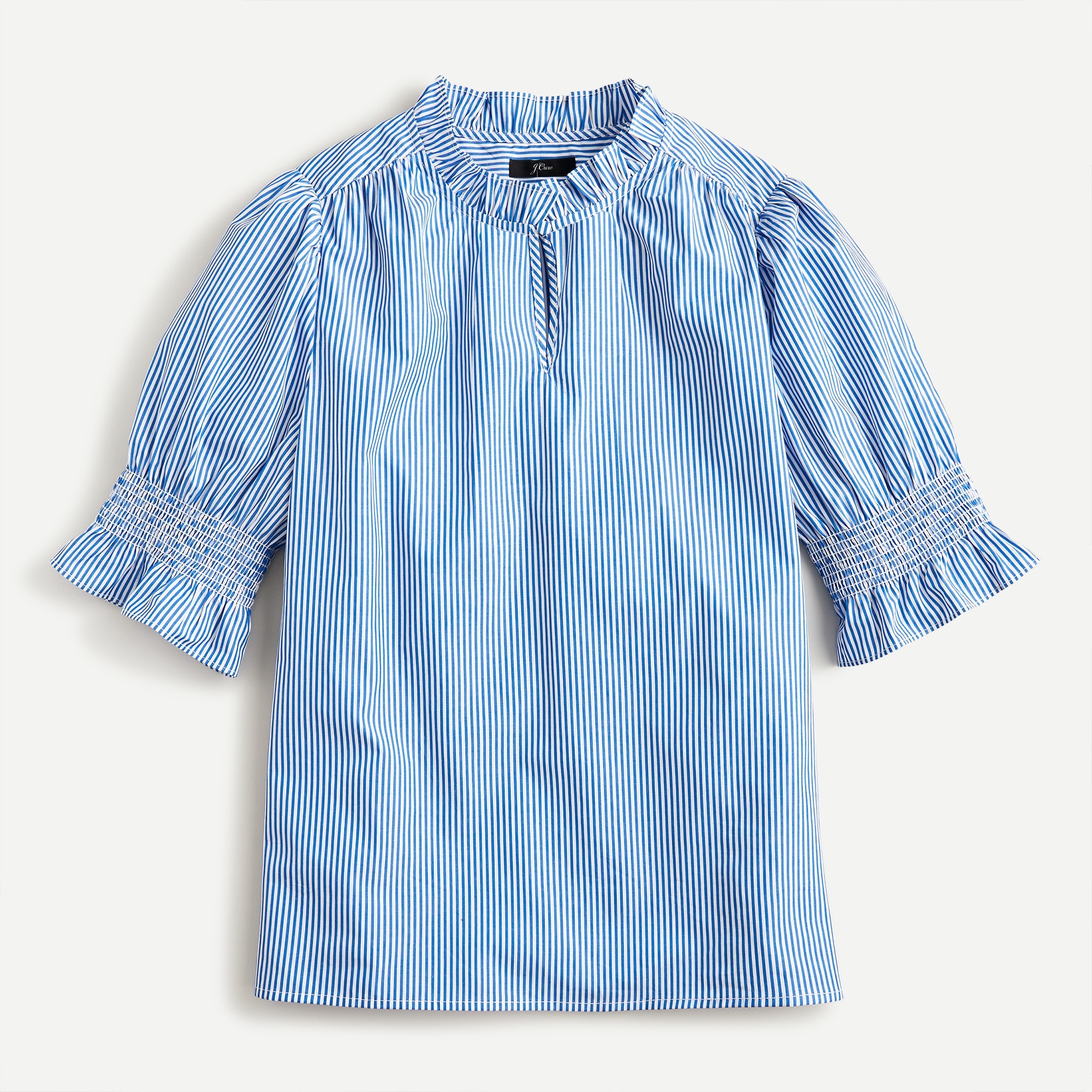 Cotton Puff Sleeve T-Shirt-White | Boden USA