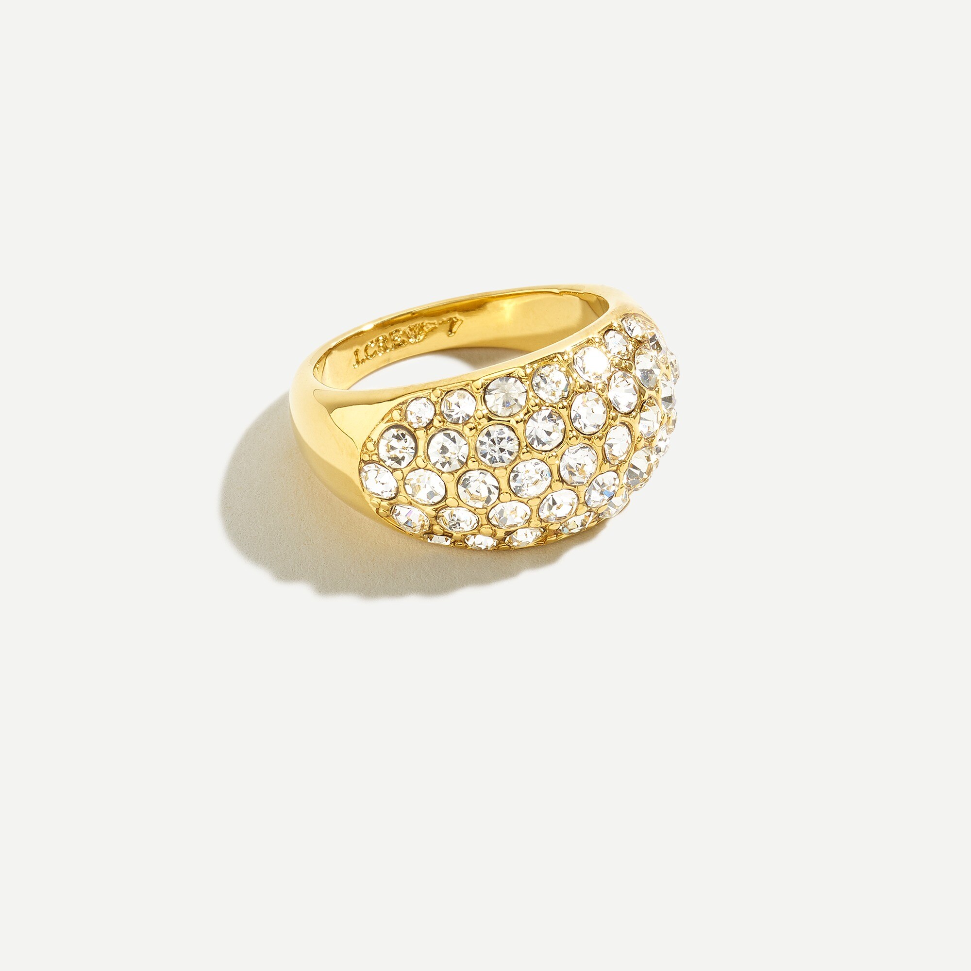 Pavé cocktail ring