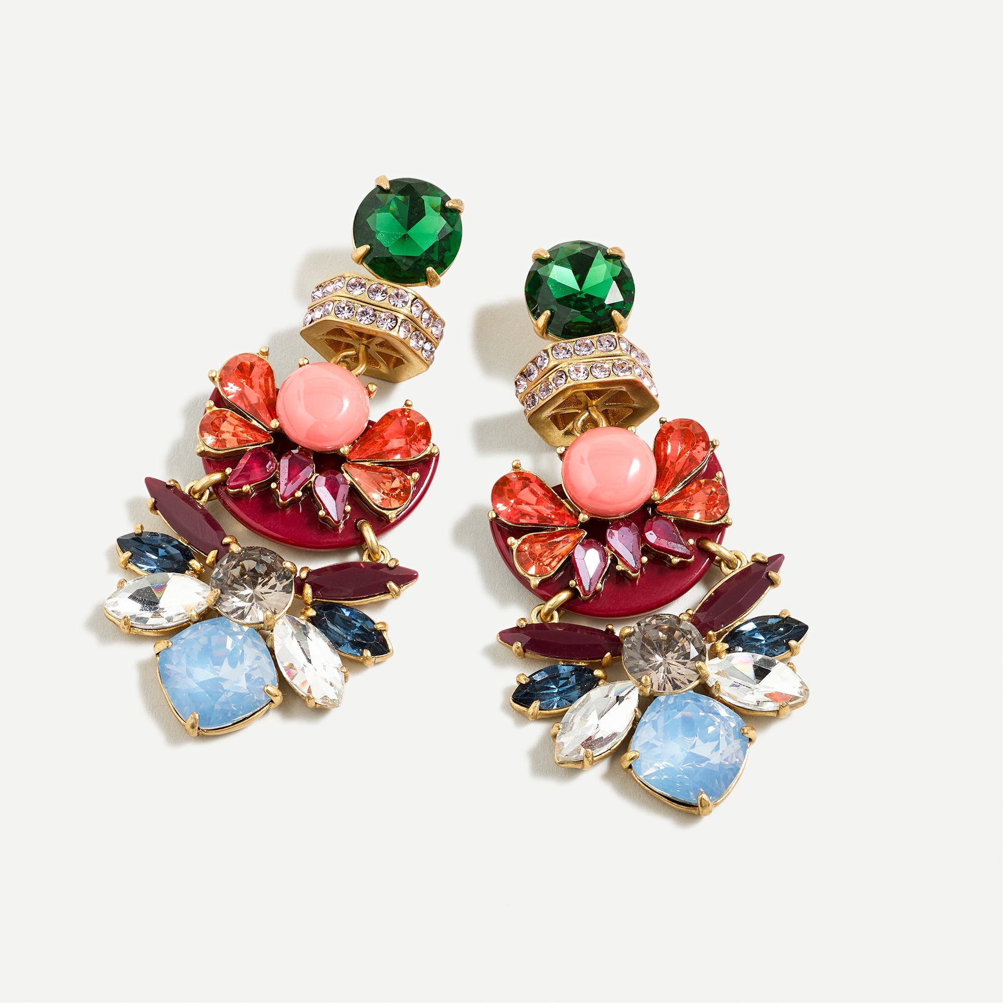 Butterfly statement earrings