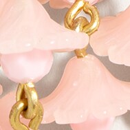 Floating flowers tassel earrings FROSTY LILAC j.crew: floating flowers tassel earrings for women