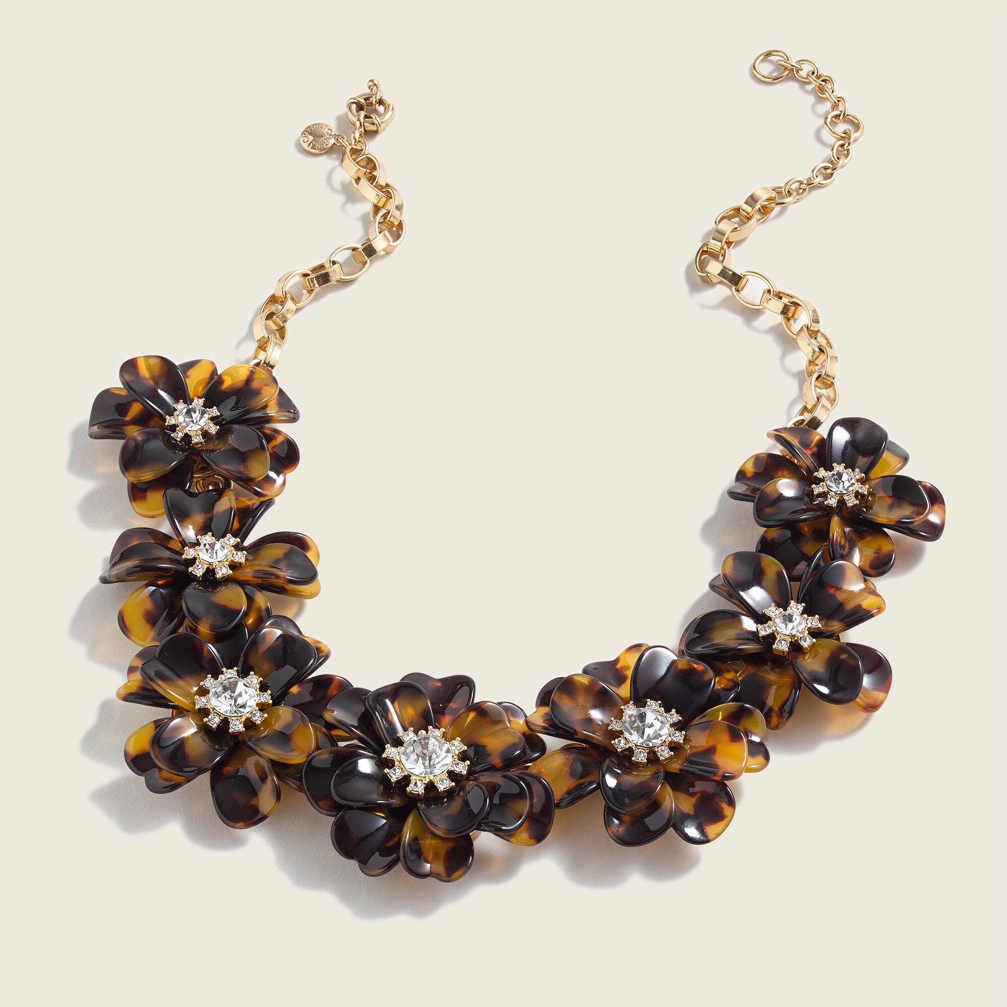 Full bloom flower necklace