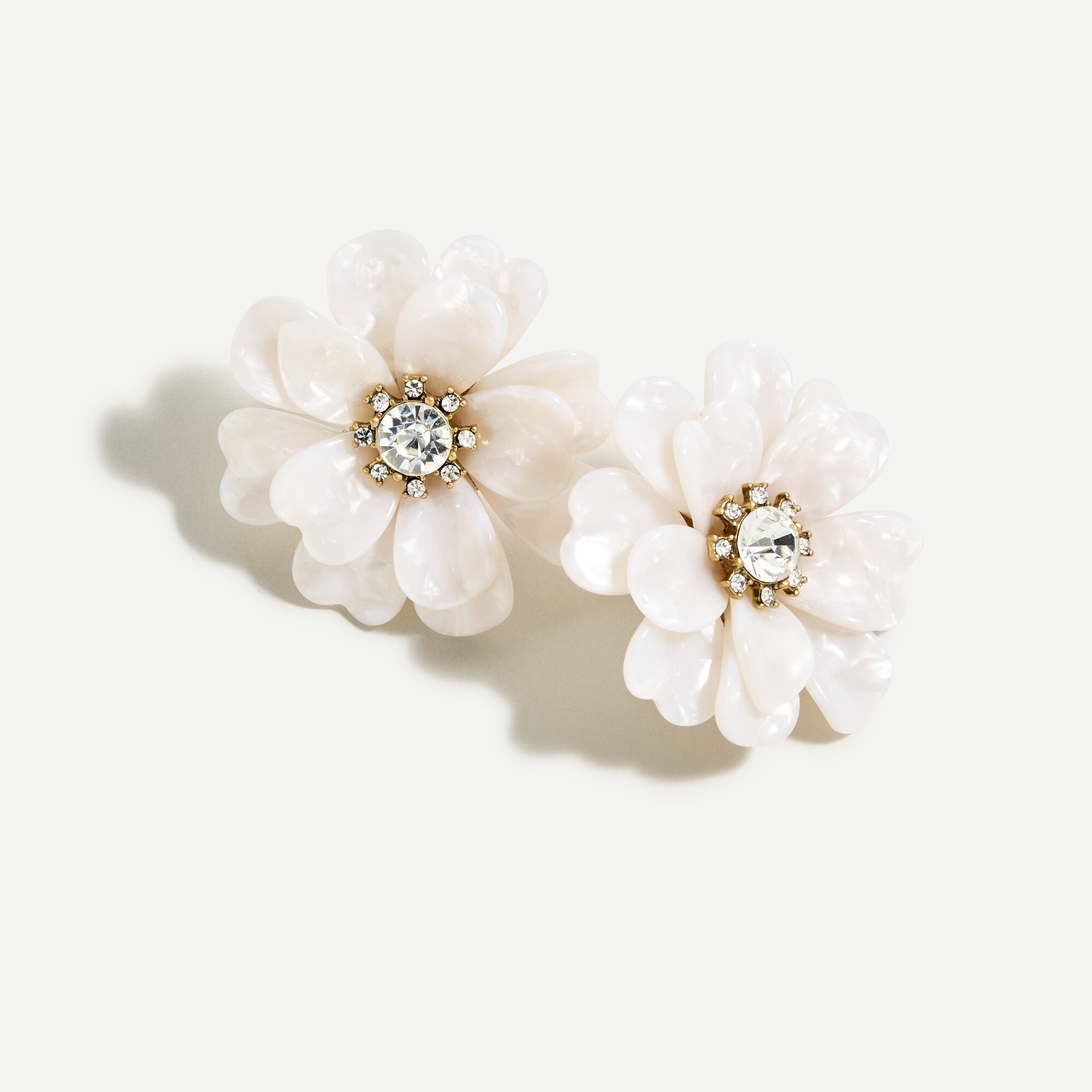 Full bloom flower earrings