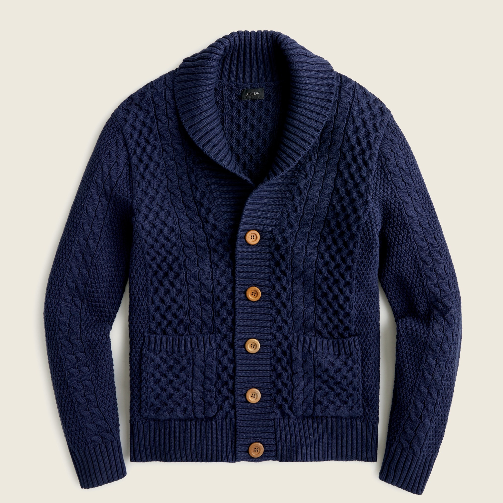 Zip-Up Shawl Collar Cardigan - Women - Ready-to-Wear