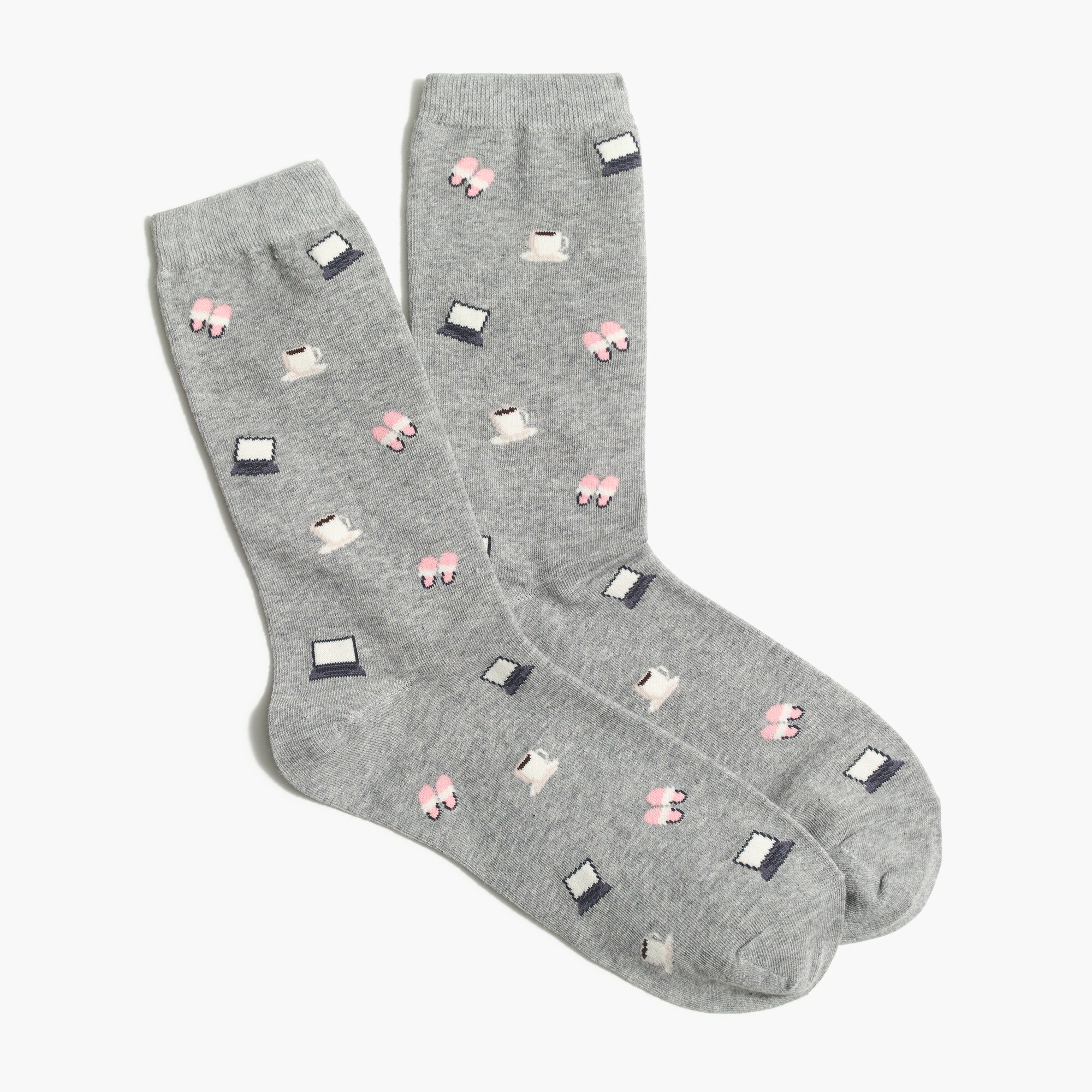 Work-from-home trouser socks