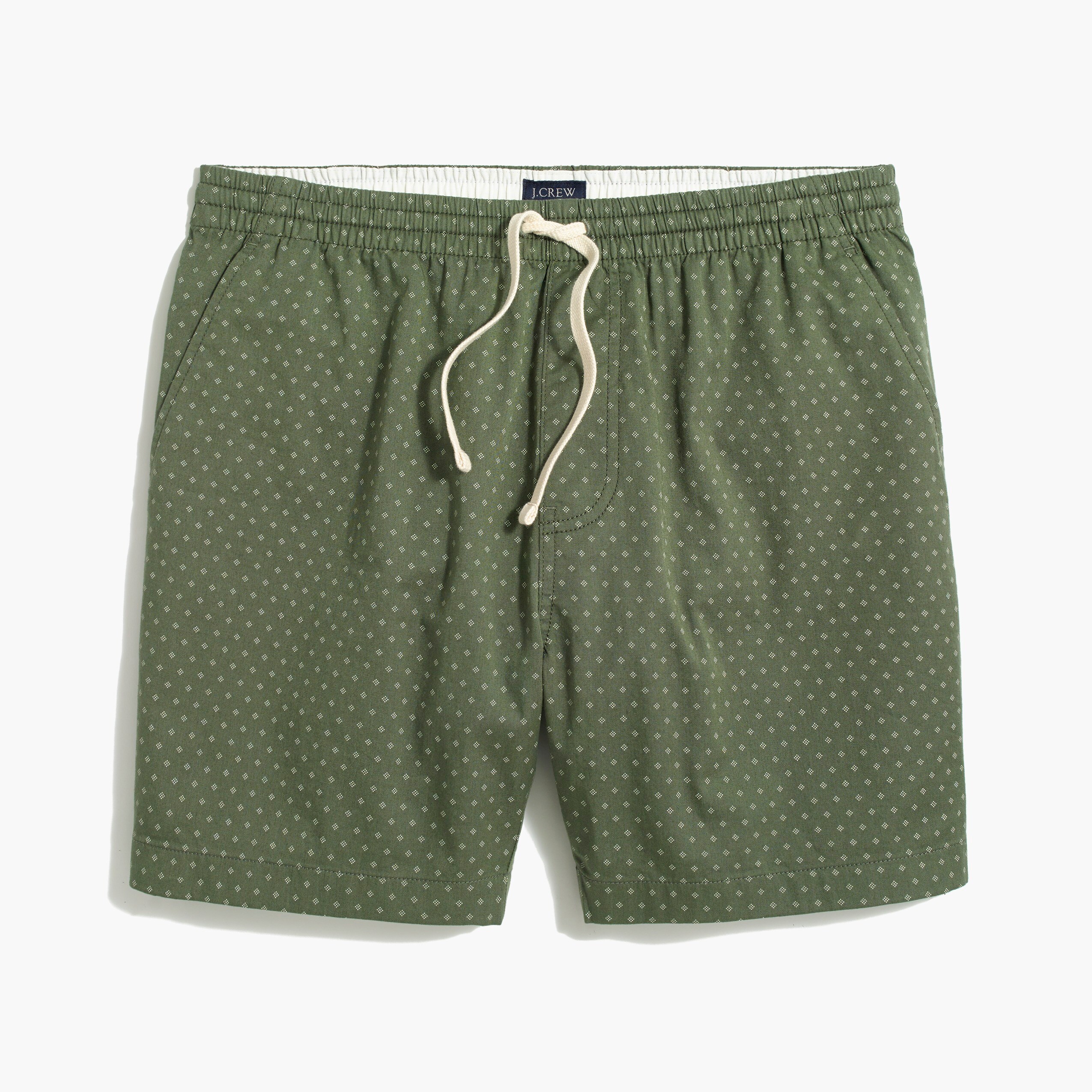 6" printed dock short