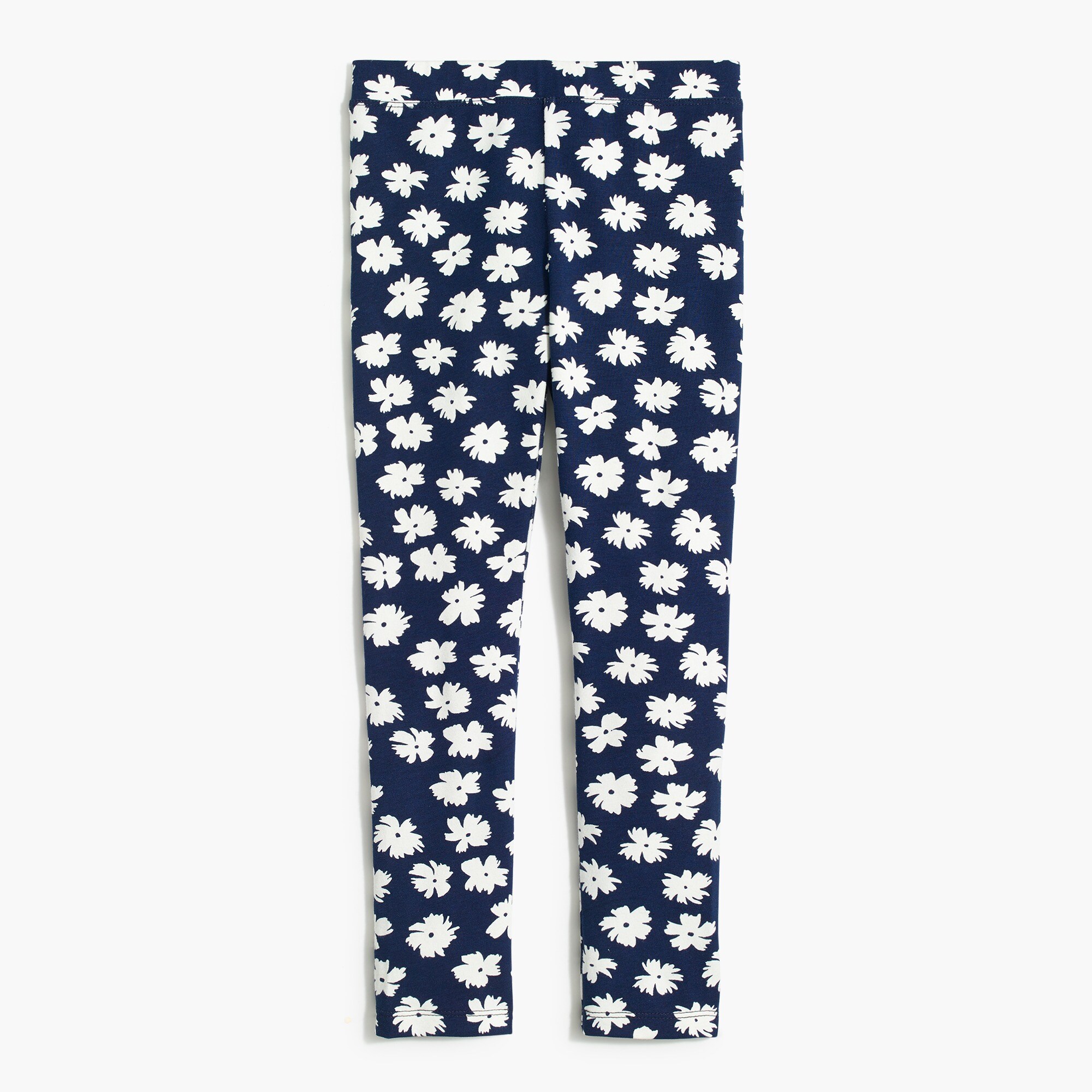Girls' floral leggings