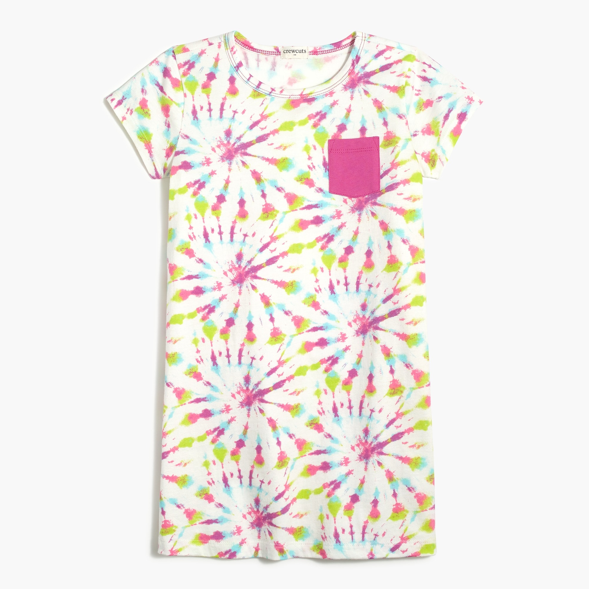girls' t-shirt pocket dress for girls