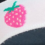 Embroidered flip-flops POOL BLUE LOBSTER 