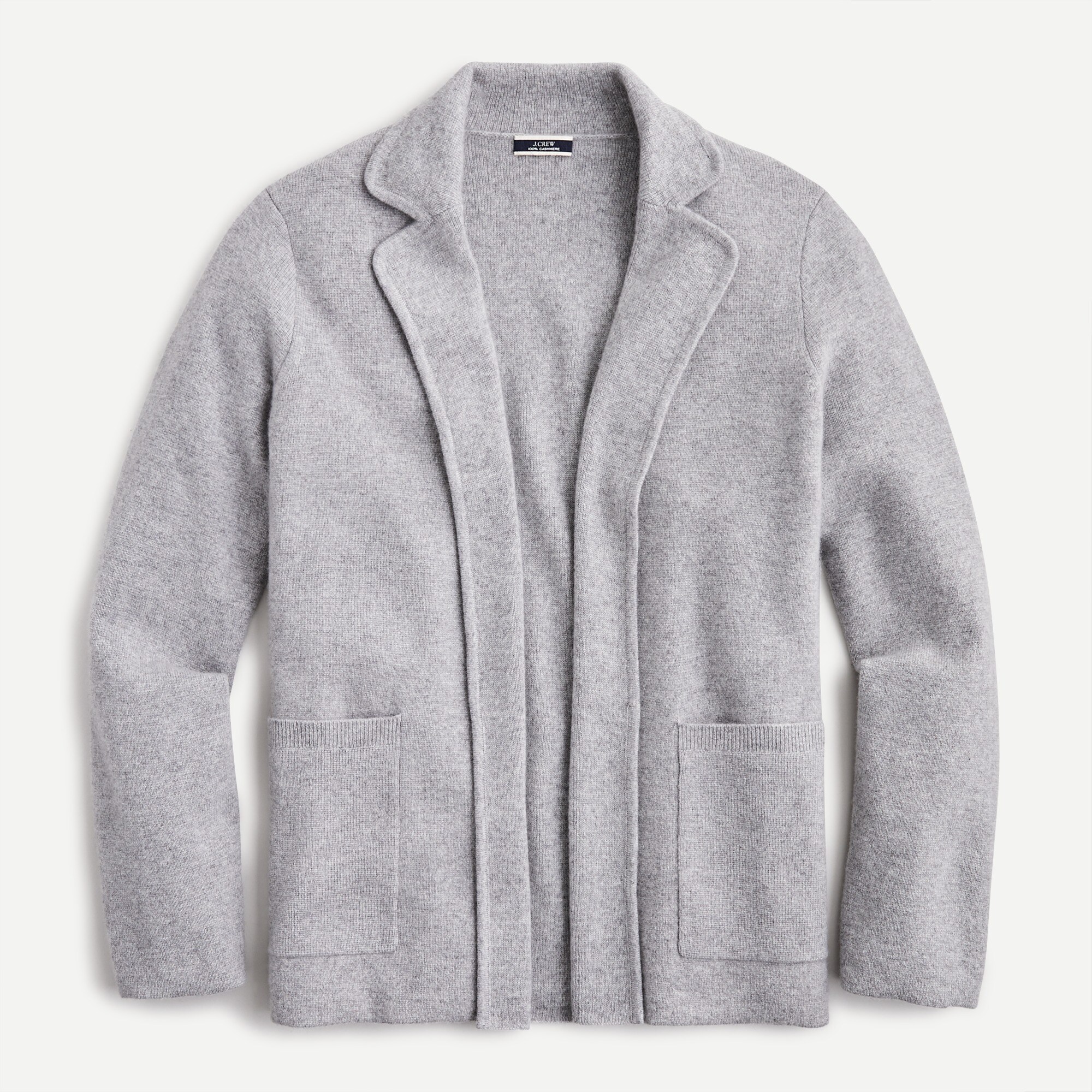 Cashmere sweater-blazer