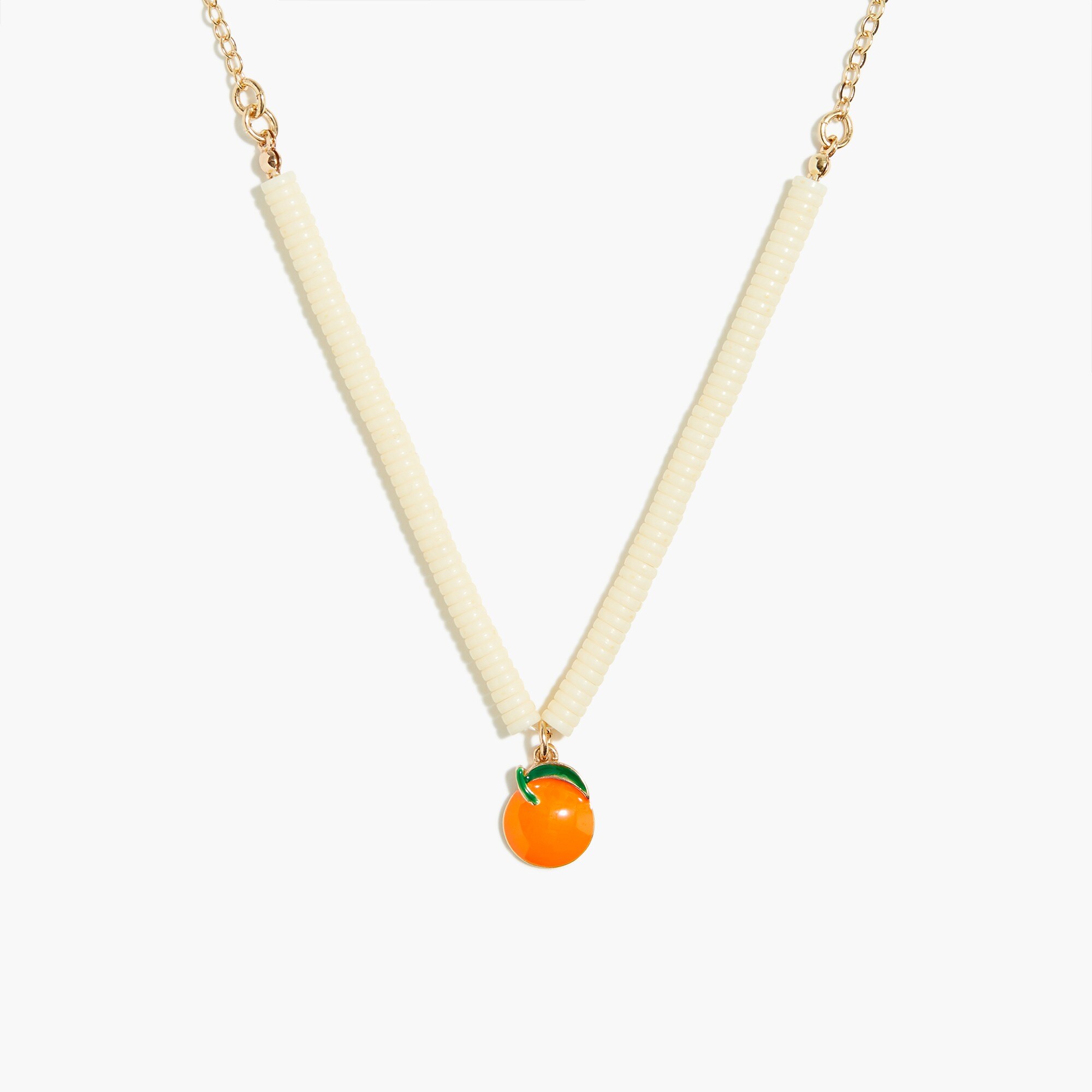 Girls' citrus necklace