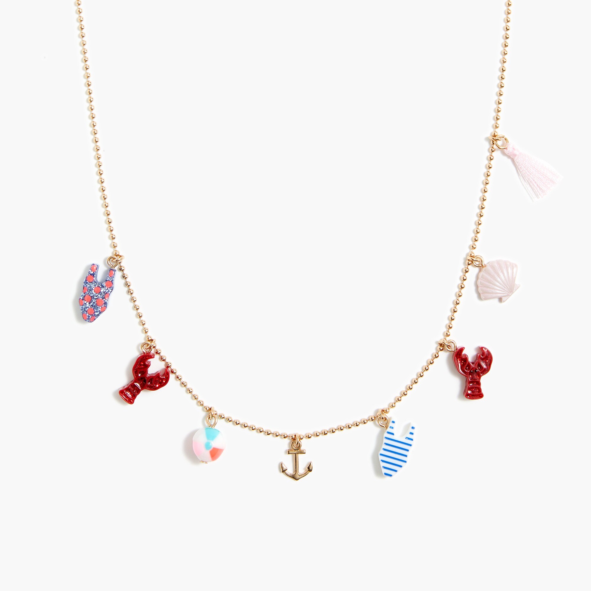 Girls' lobster necklace
